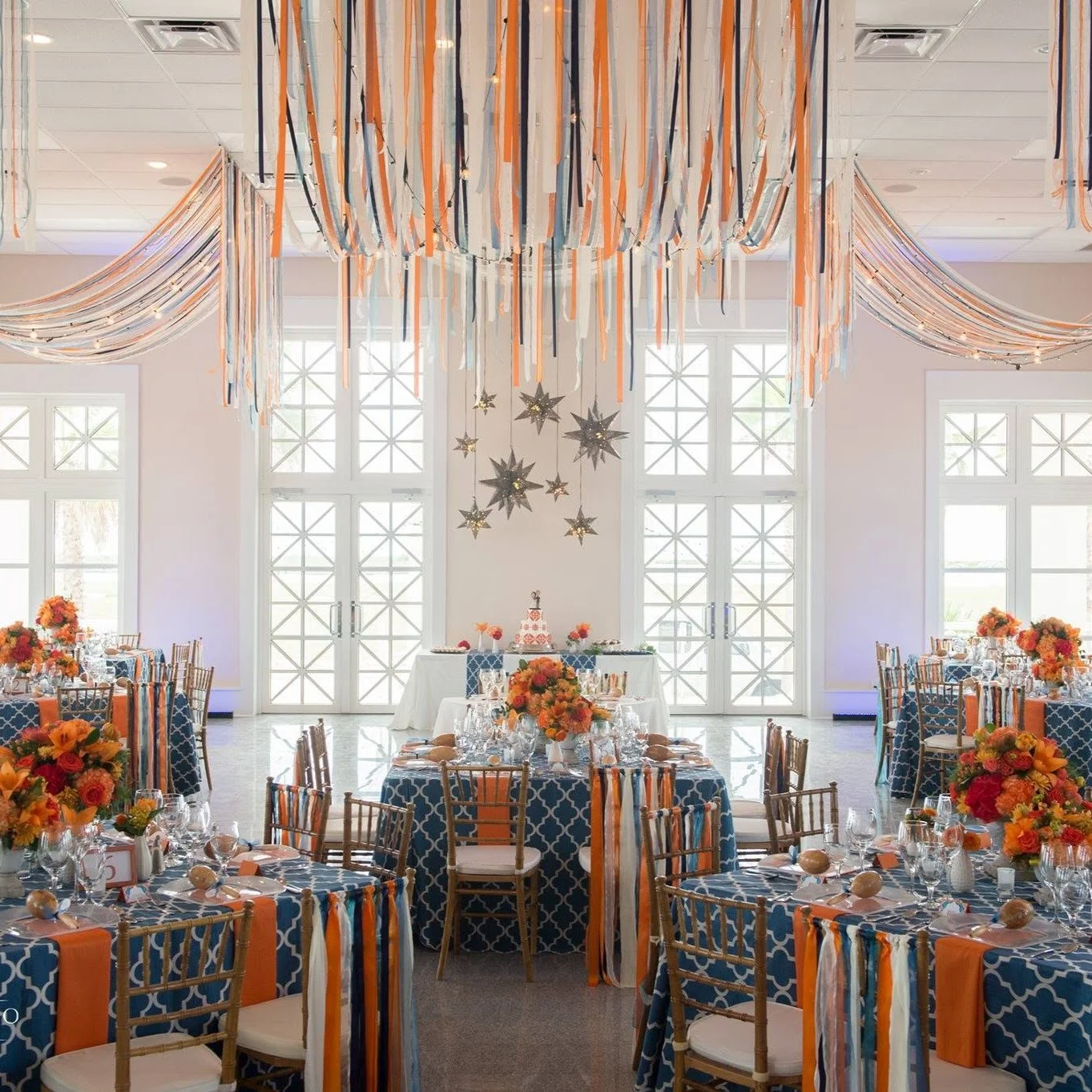 ✨ Bold. Playful. Unforgettable. ✨

One of my favorite parts of event planning is taking a vision and turning it into an experience guests can feel the moment they walk through the doors. 🧡💙

This design brings together vibrant orange, rich blue, an