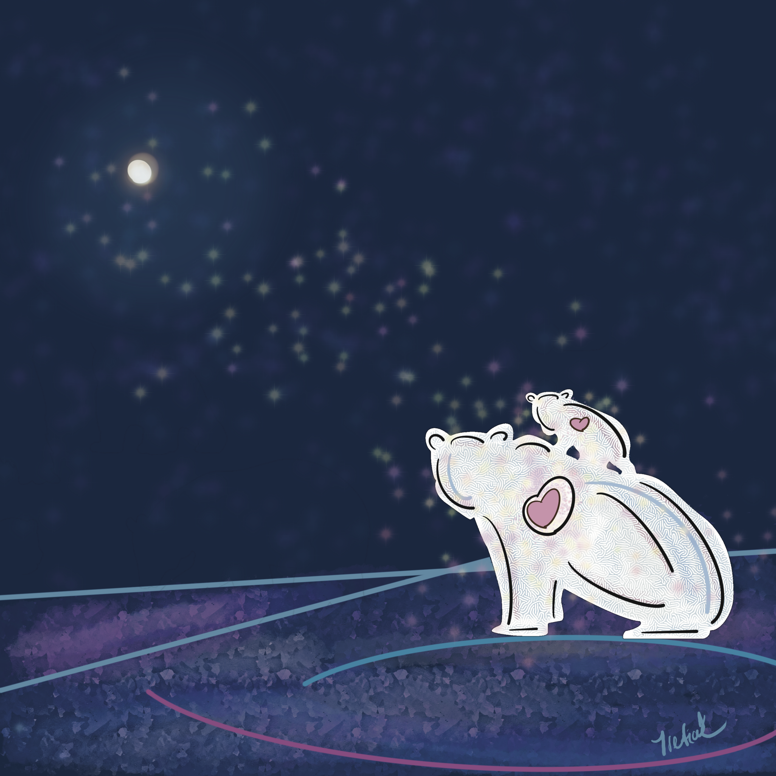 Makwa Giizis (Bear Moon)