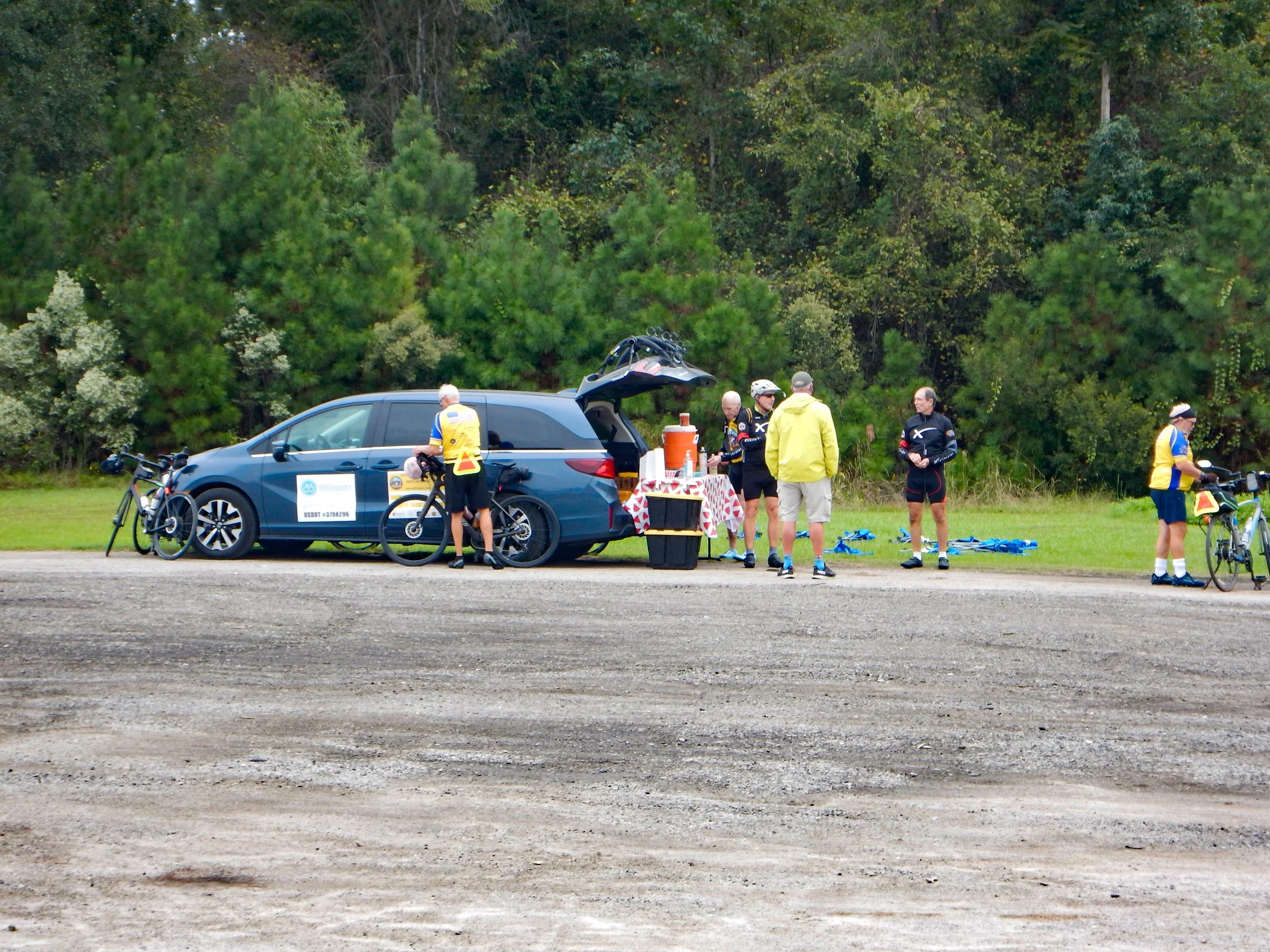 Second rest stop at mile 58