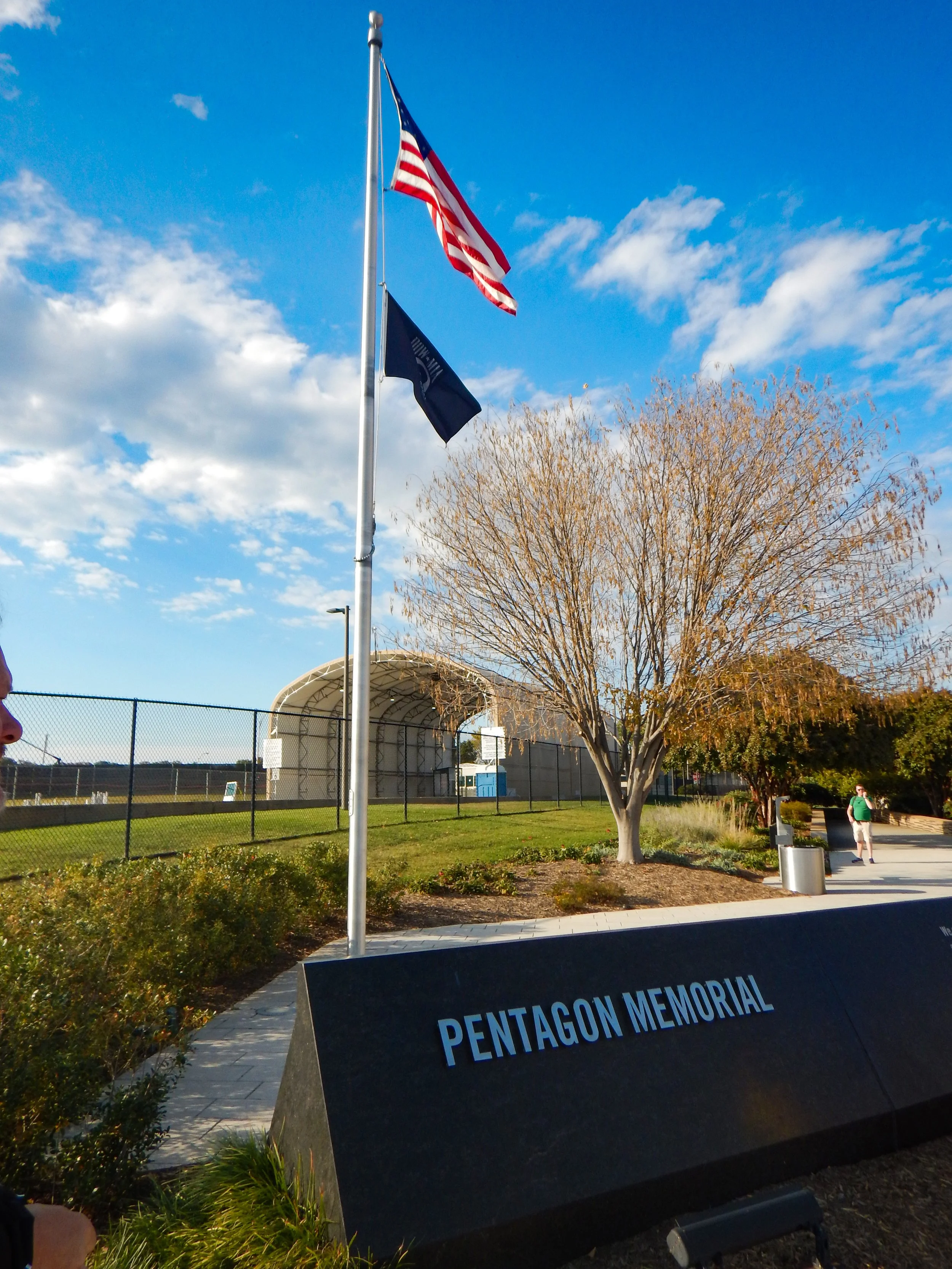 Entrance to Pentagon 9/11 Memorial