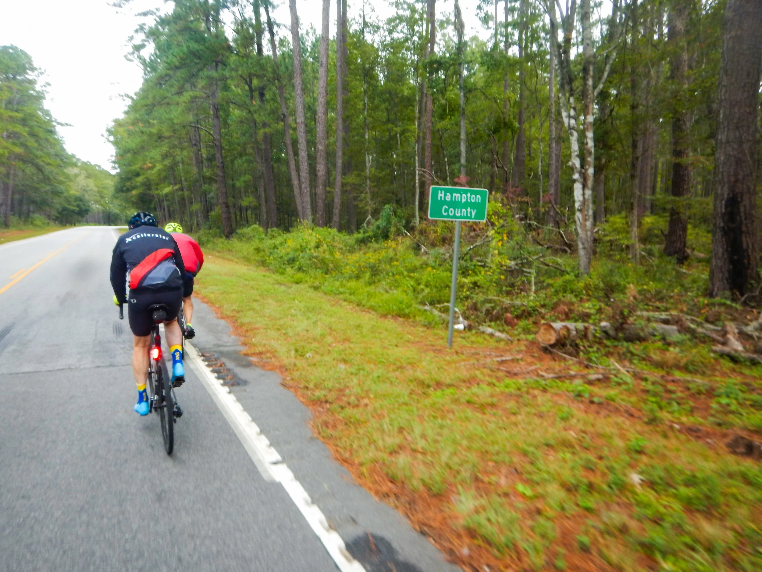 Entering Hampton County