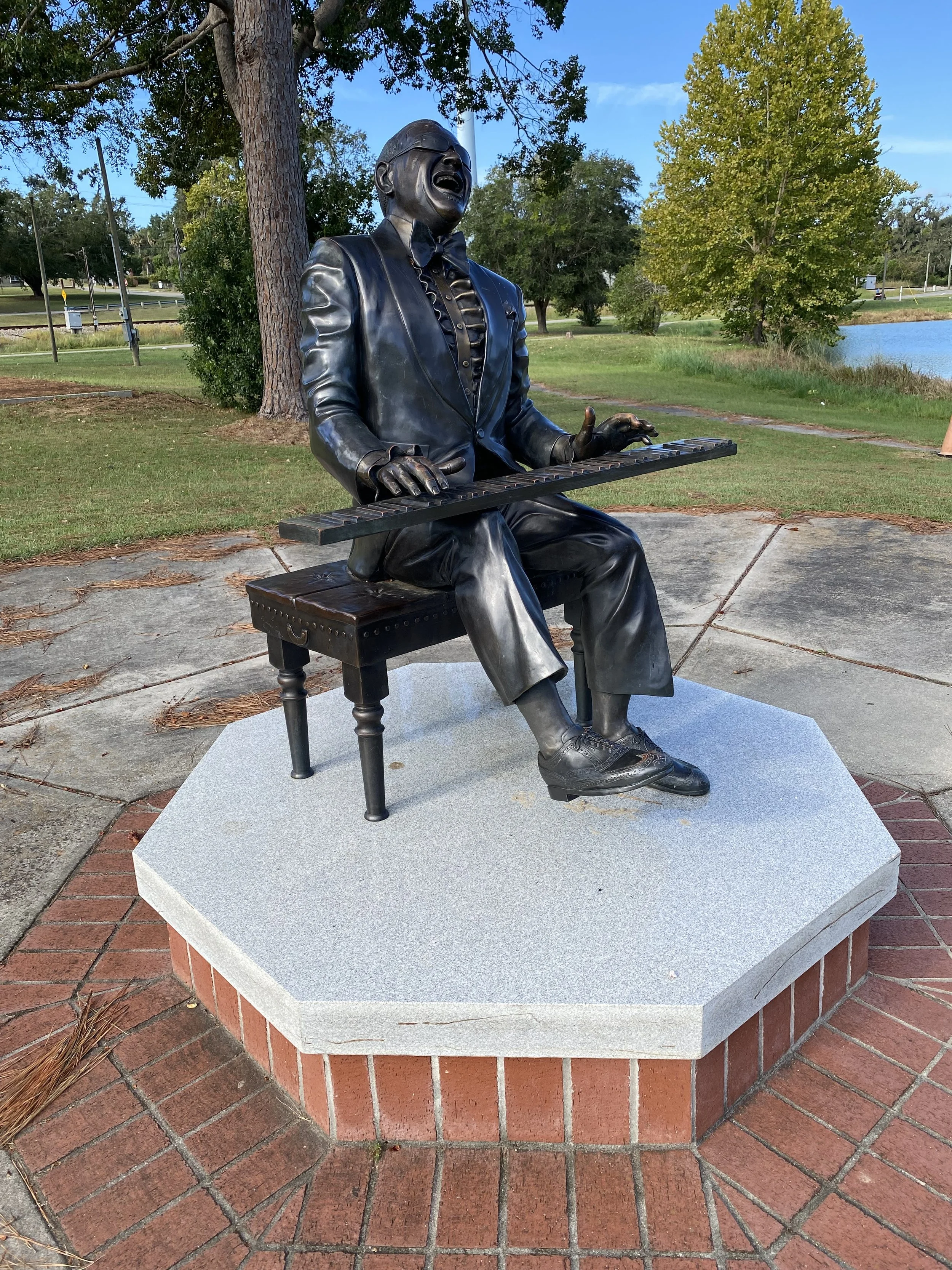 Ray Charles Statue, Greenville, FL