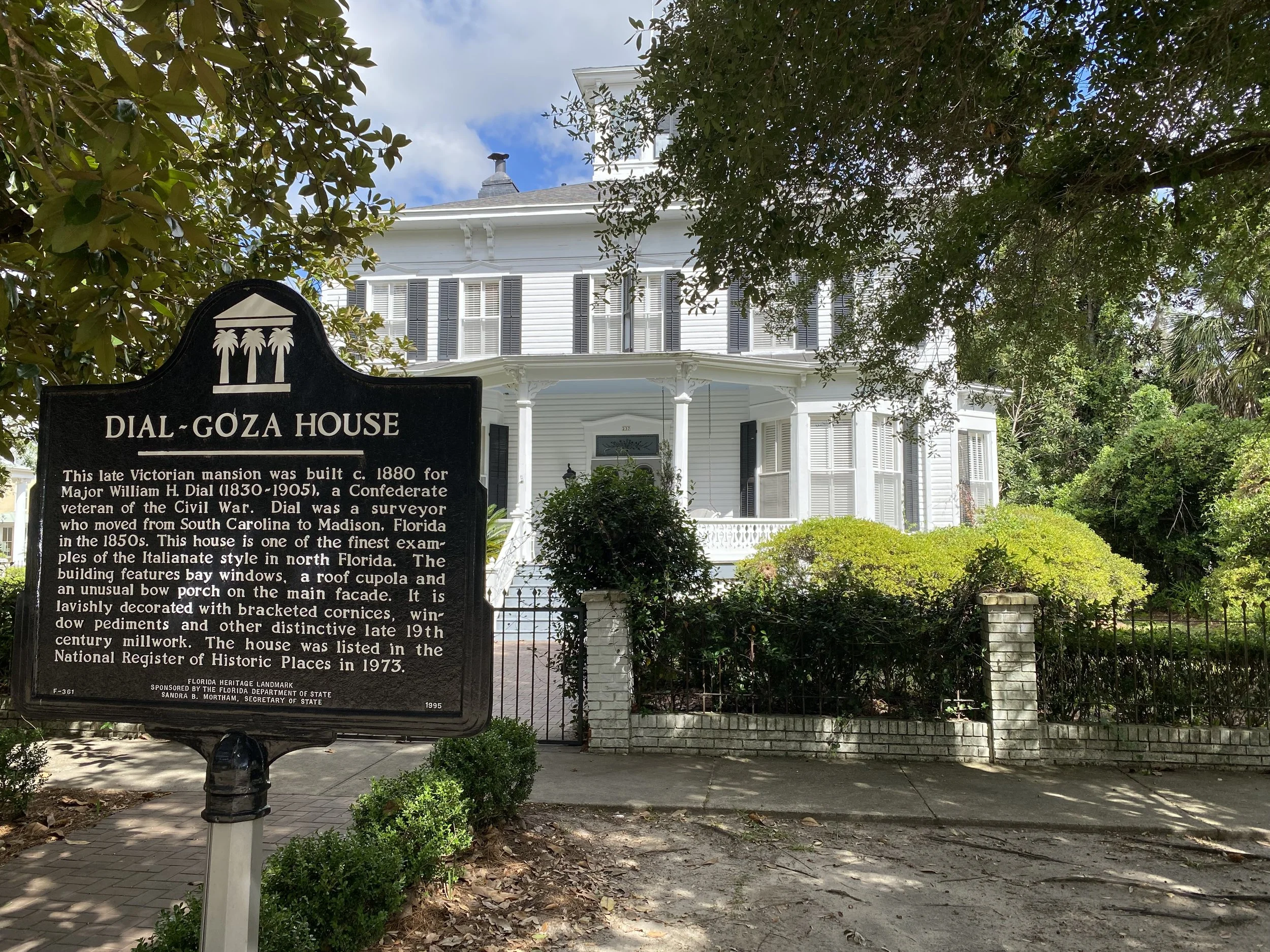Dial Goza House, Madison FL