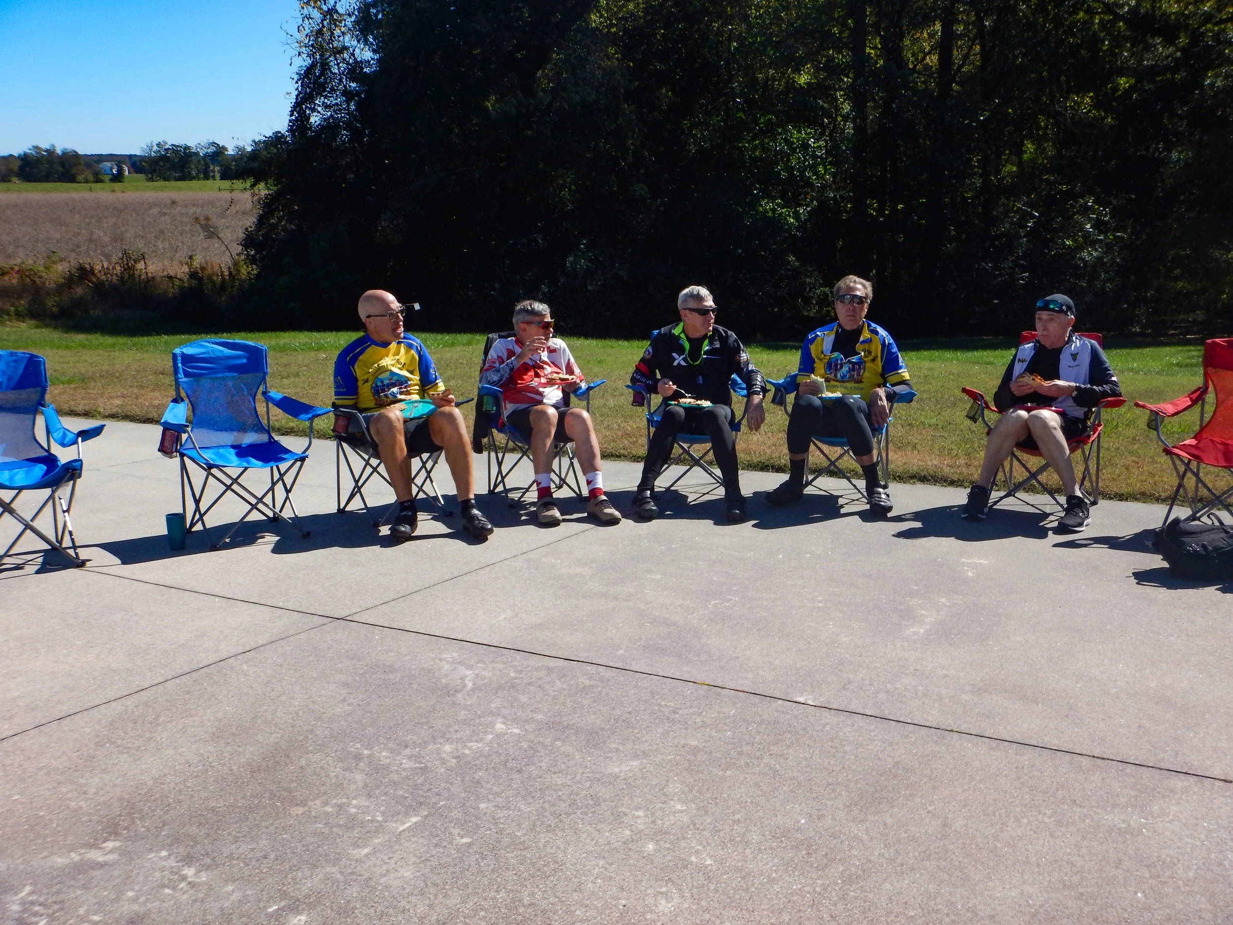 First rest stop at Kerr Dam visitor Center