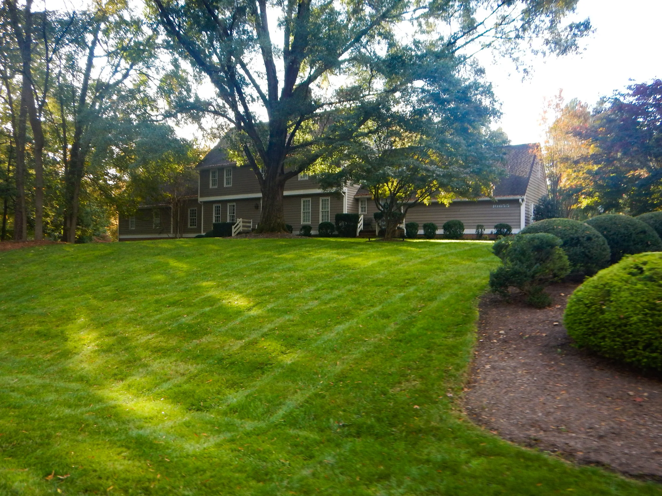 Beautiful home along James River