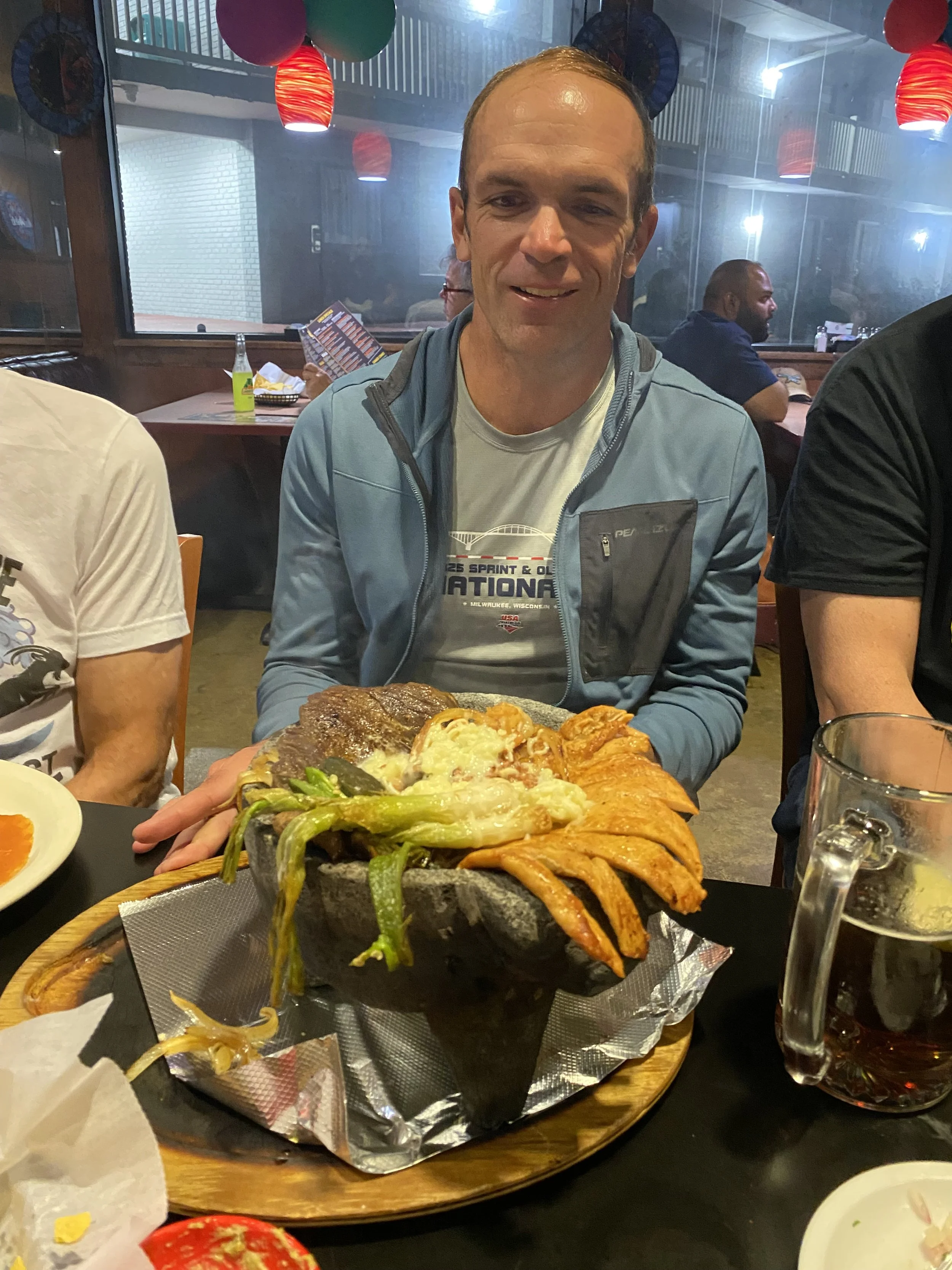 Ample portions at Mexican Restaurant