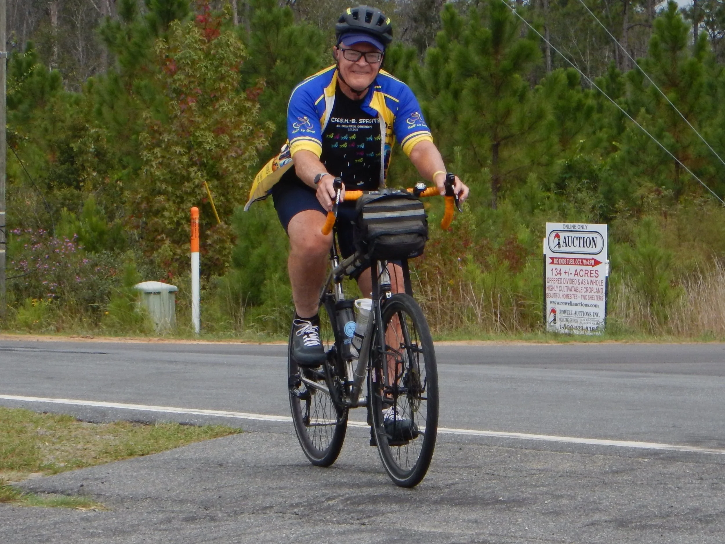 Dave Frost riding Wally