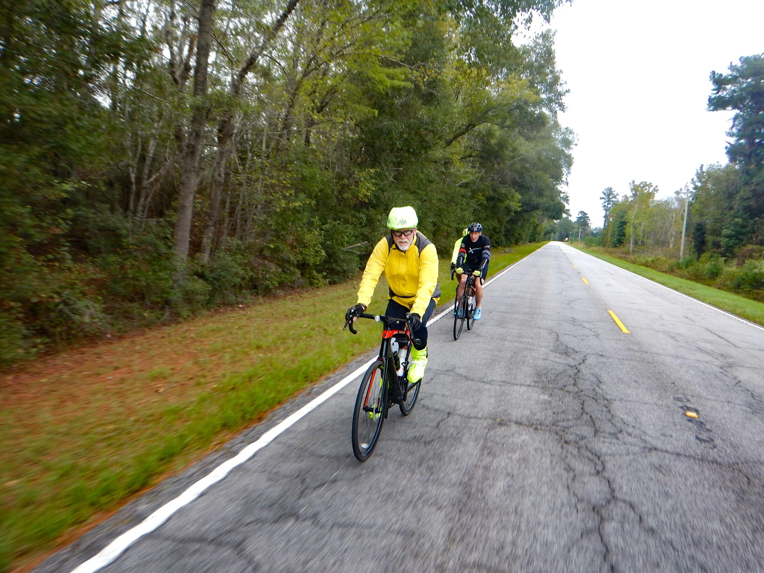 Note the road surface - washboard