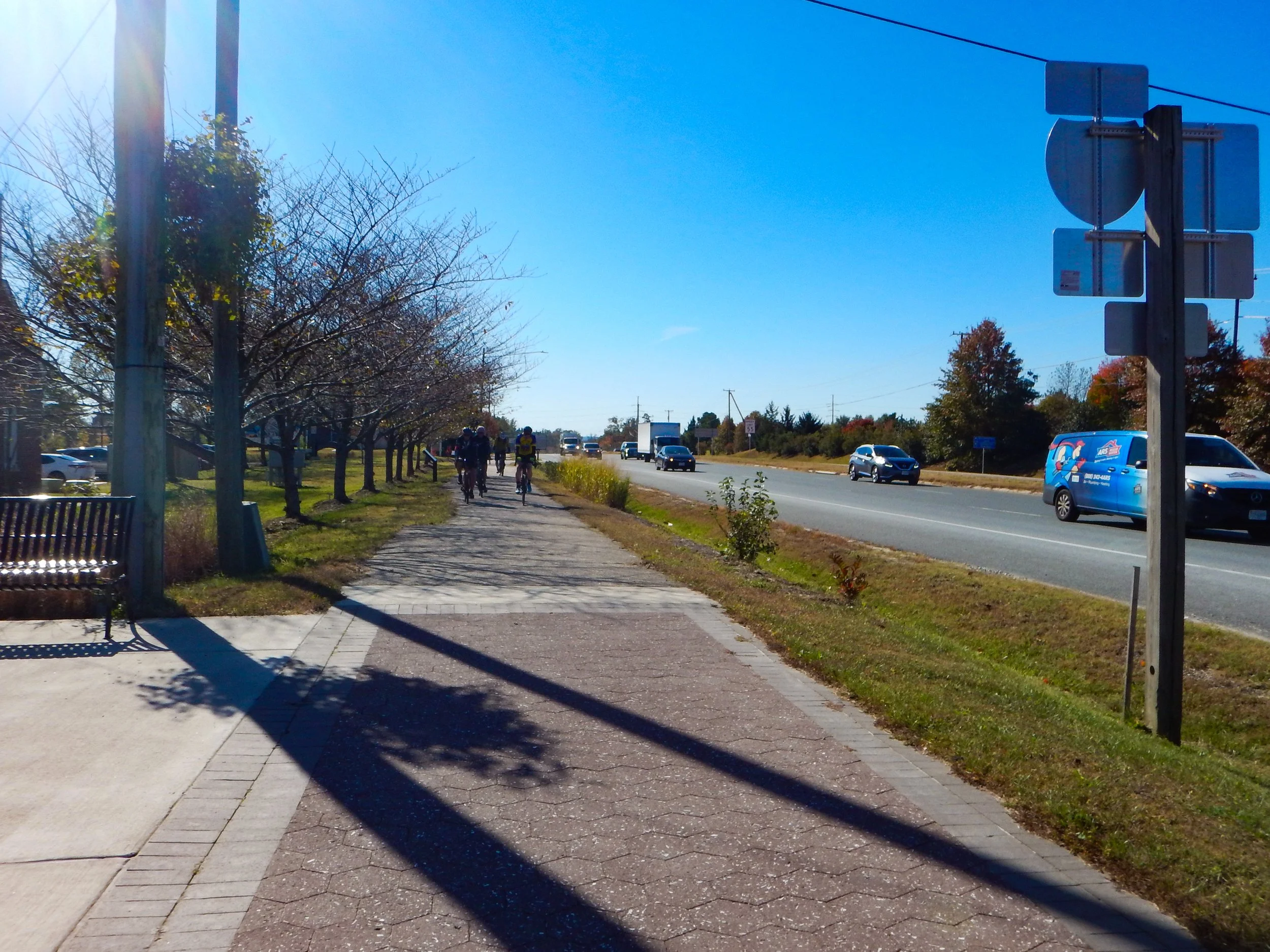 Day 21 ride along US Rt 1 - Richmond Highway