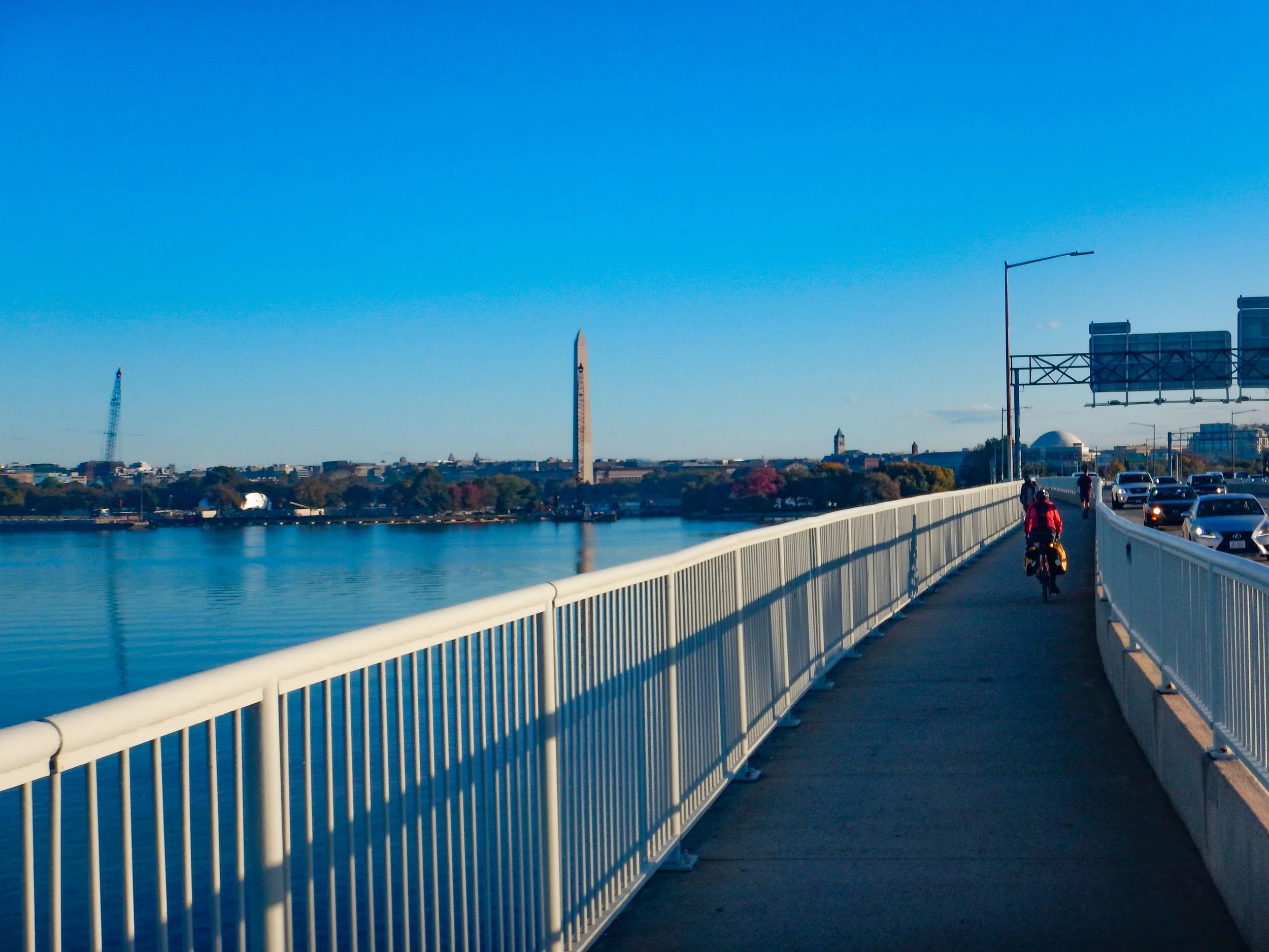 14th Street Bridge over Potomac River
