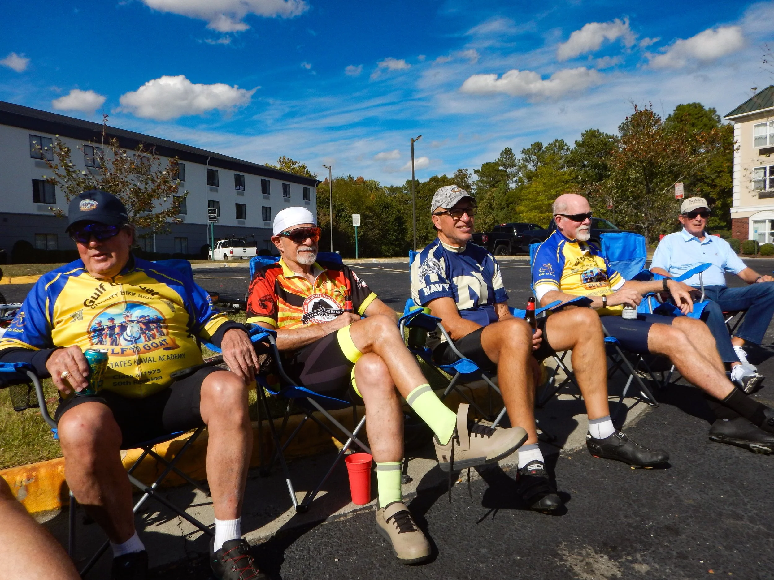 Gary Jones and classmates