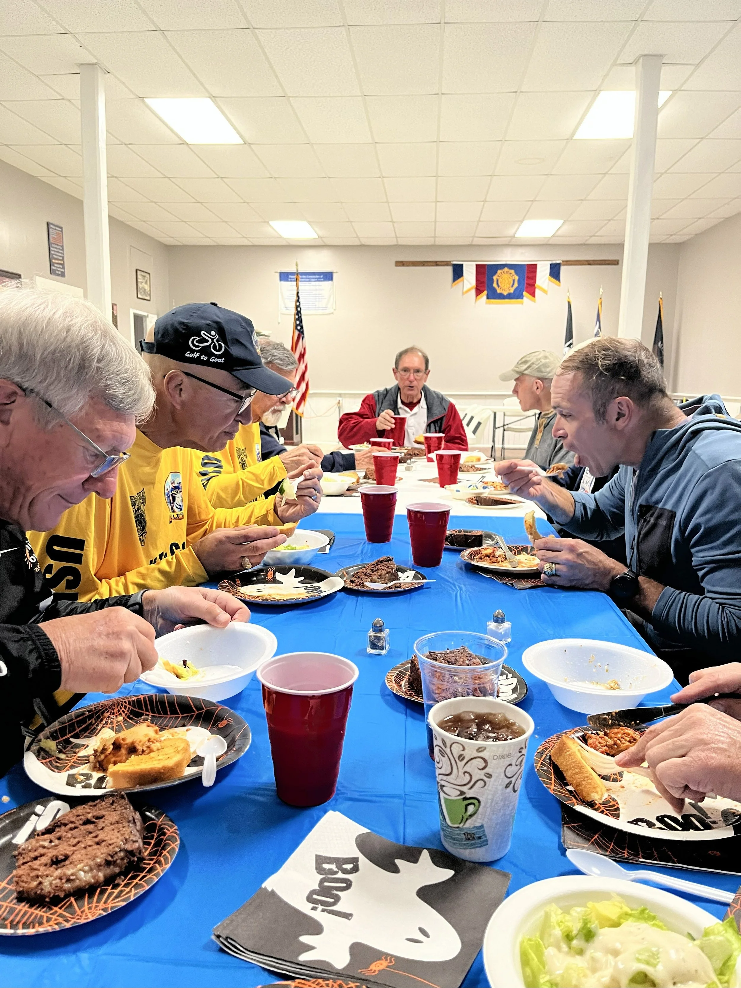 Lasagna feast at American Legion Post 175 Dalzell-Shaw, SC