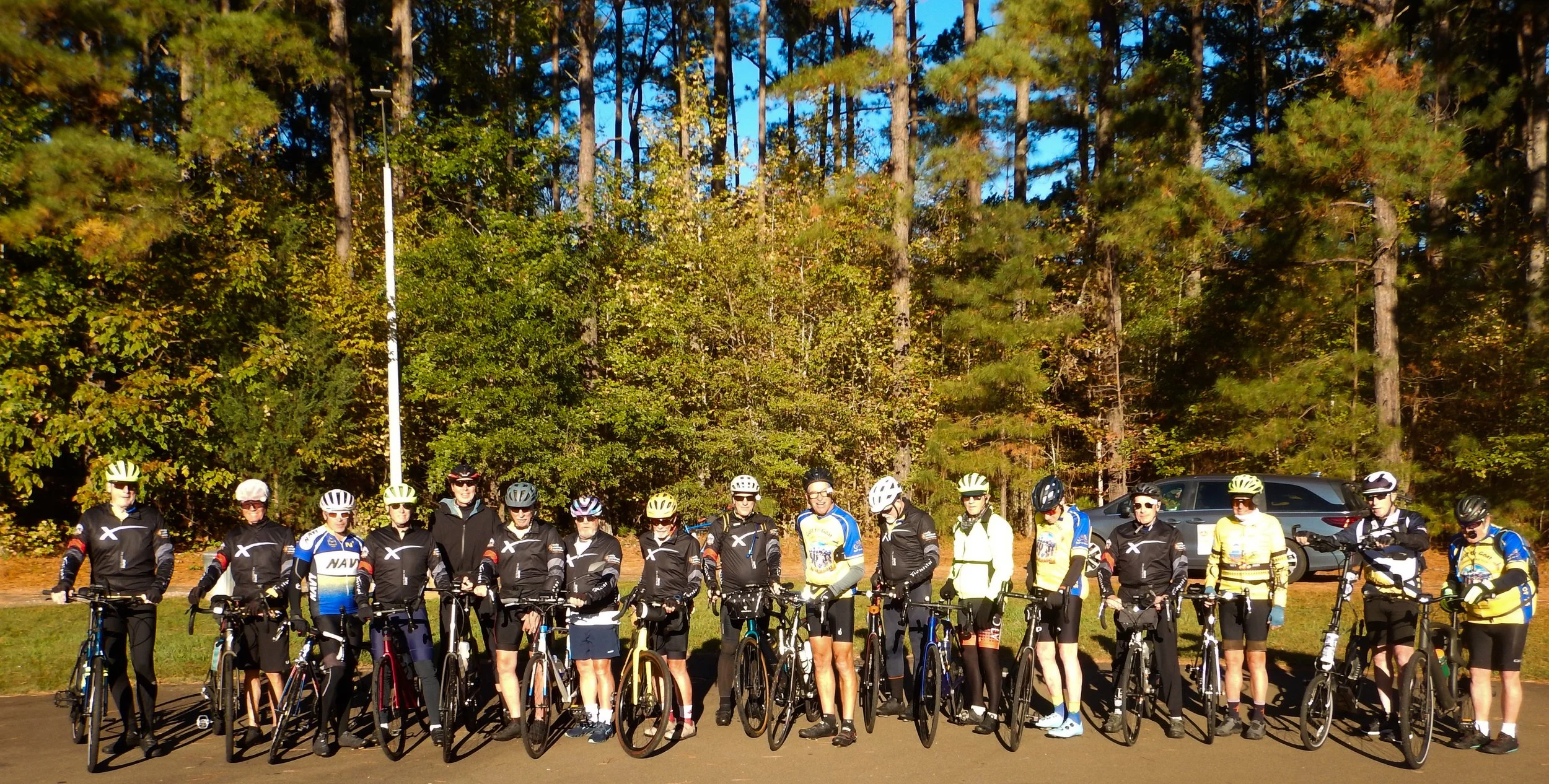 Start of day 17 group photo