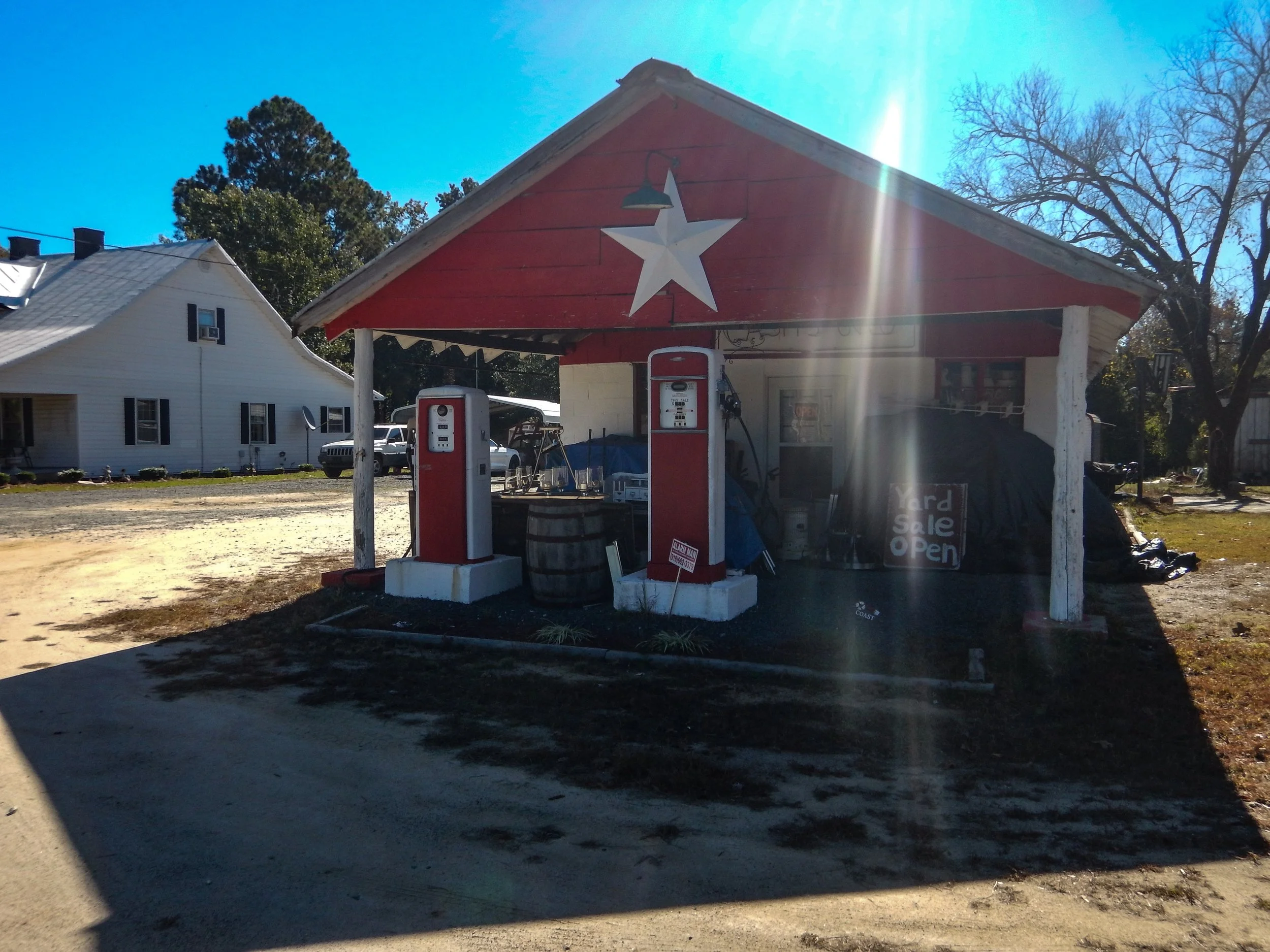 Antique Texaco Station