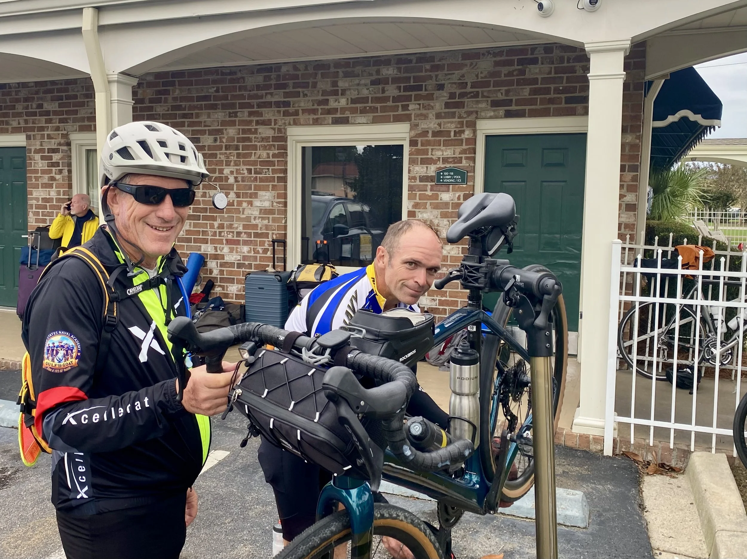 Mike Donnelly, bike cleaner