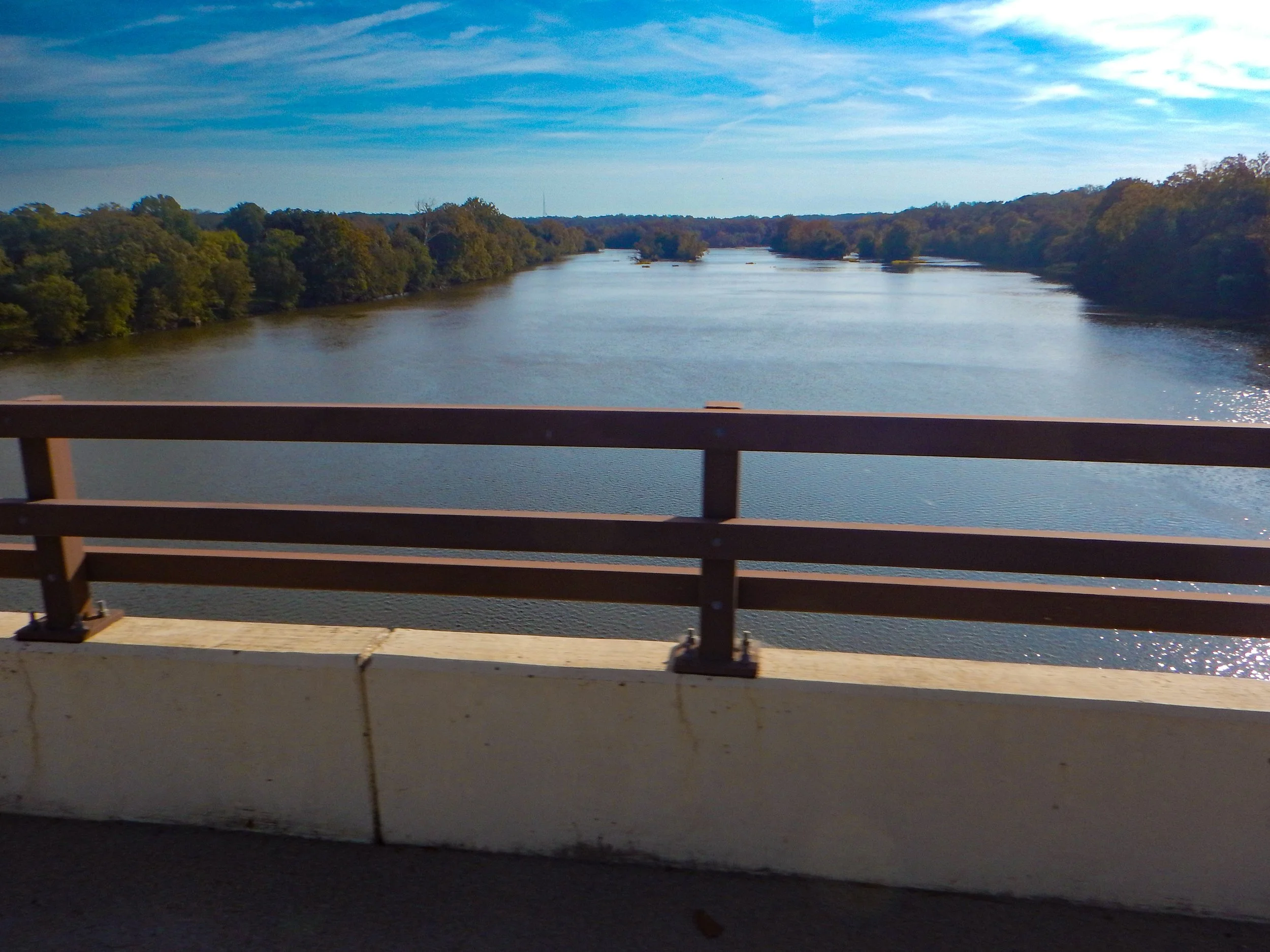 Bridge over James River