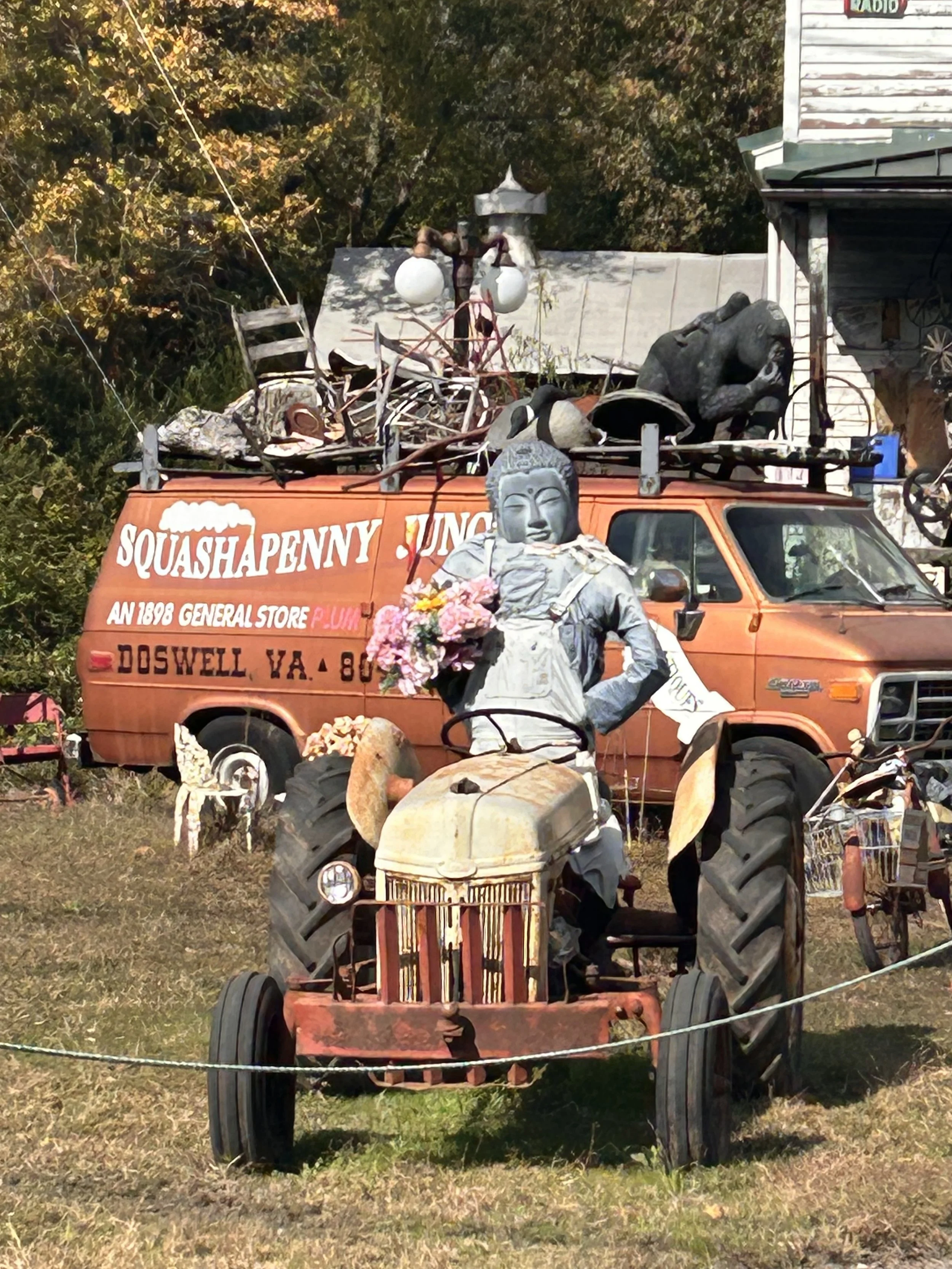 More yard art at Squashapenny