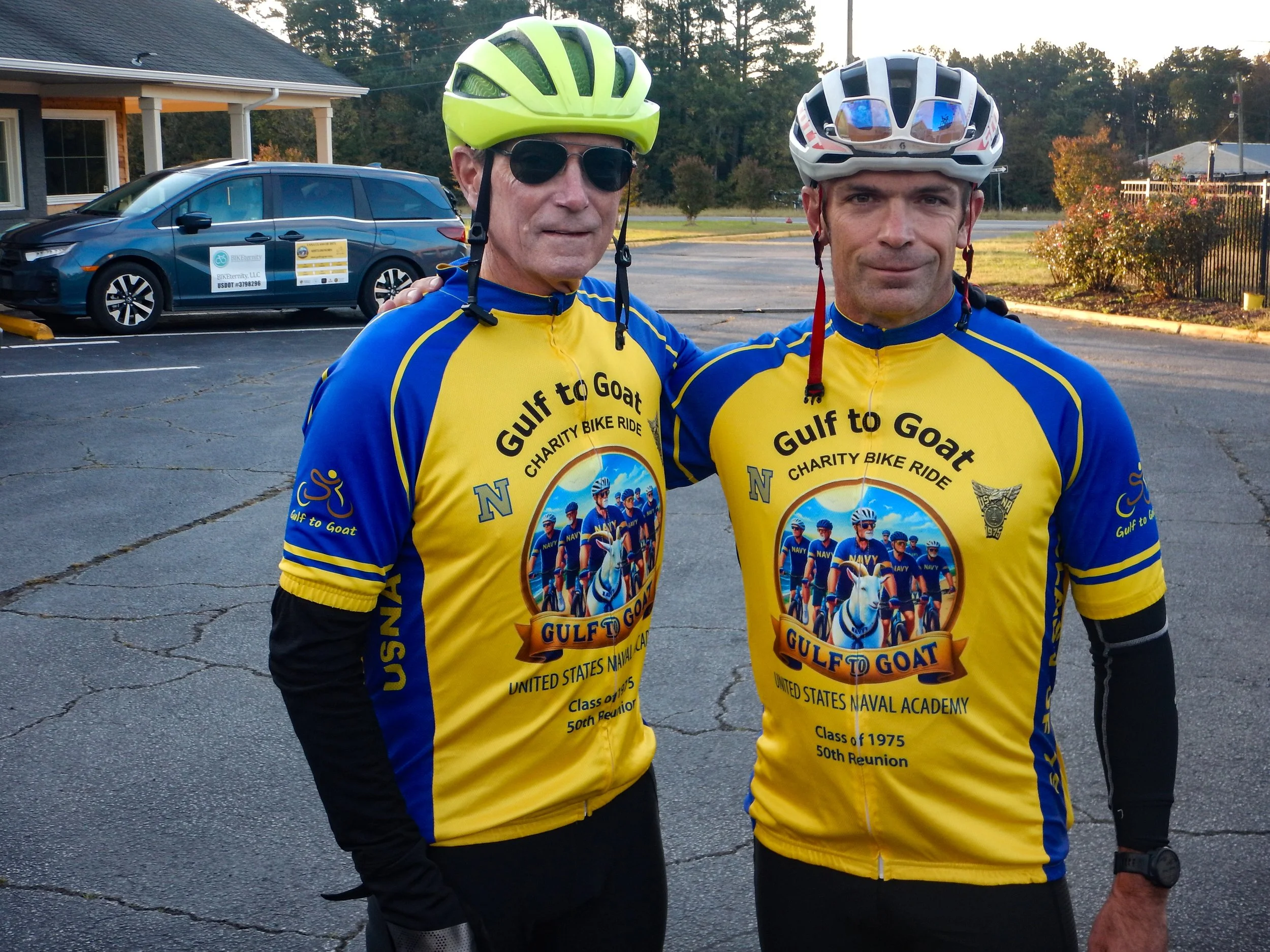 Father and Son Cycling Team