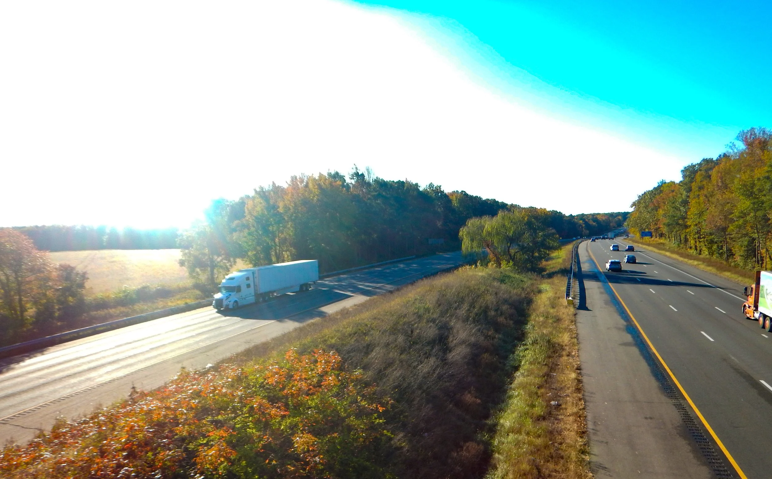 Overpass crossing I-95