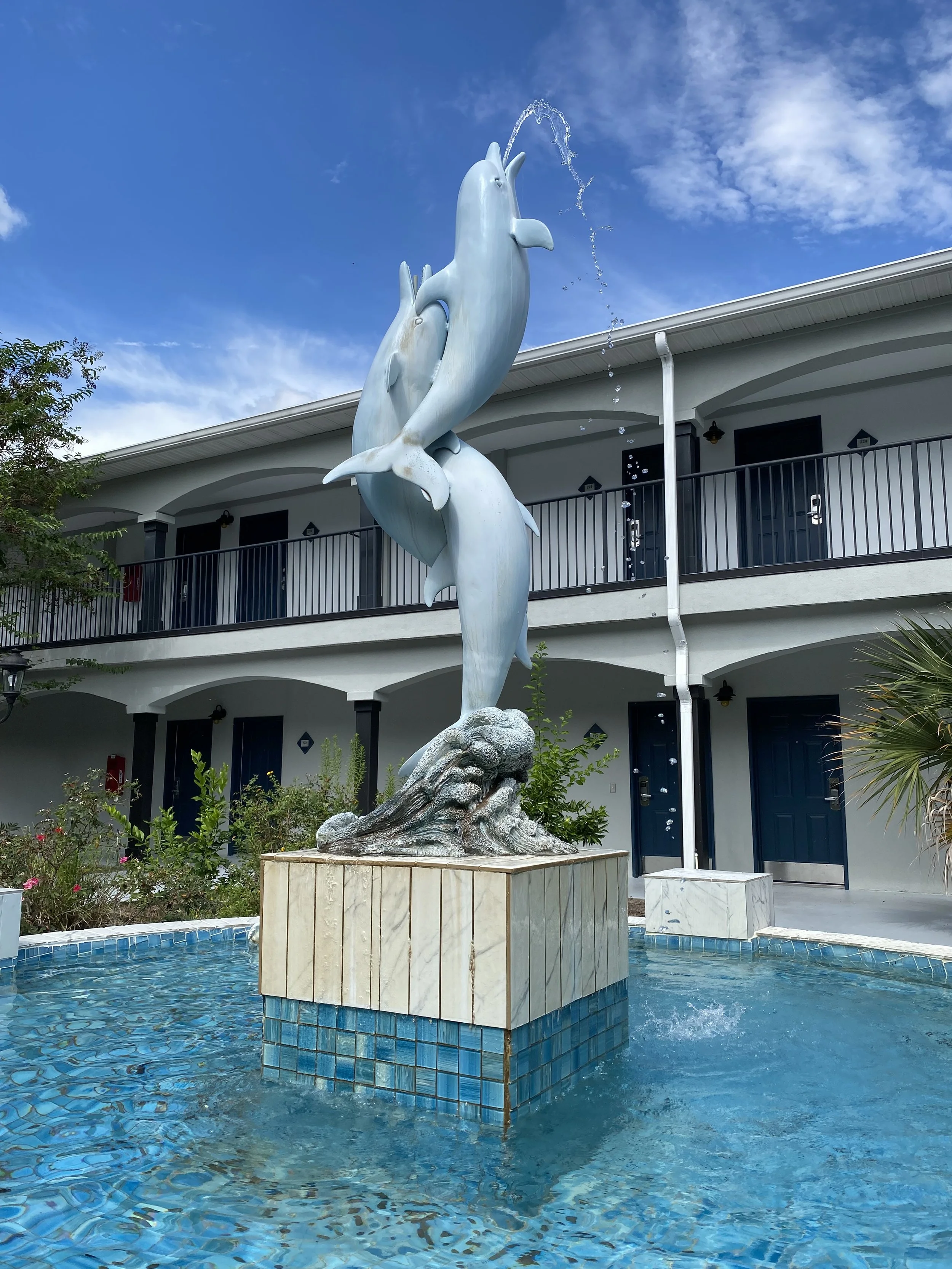 Fountain at Best Western