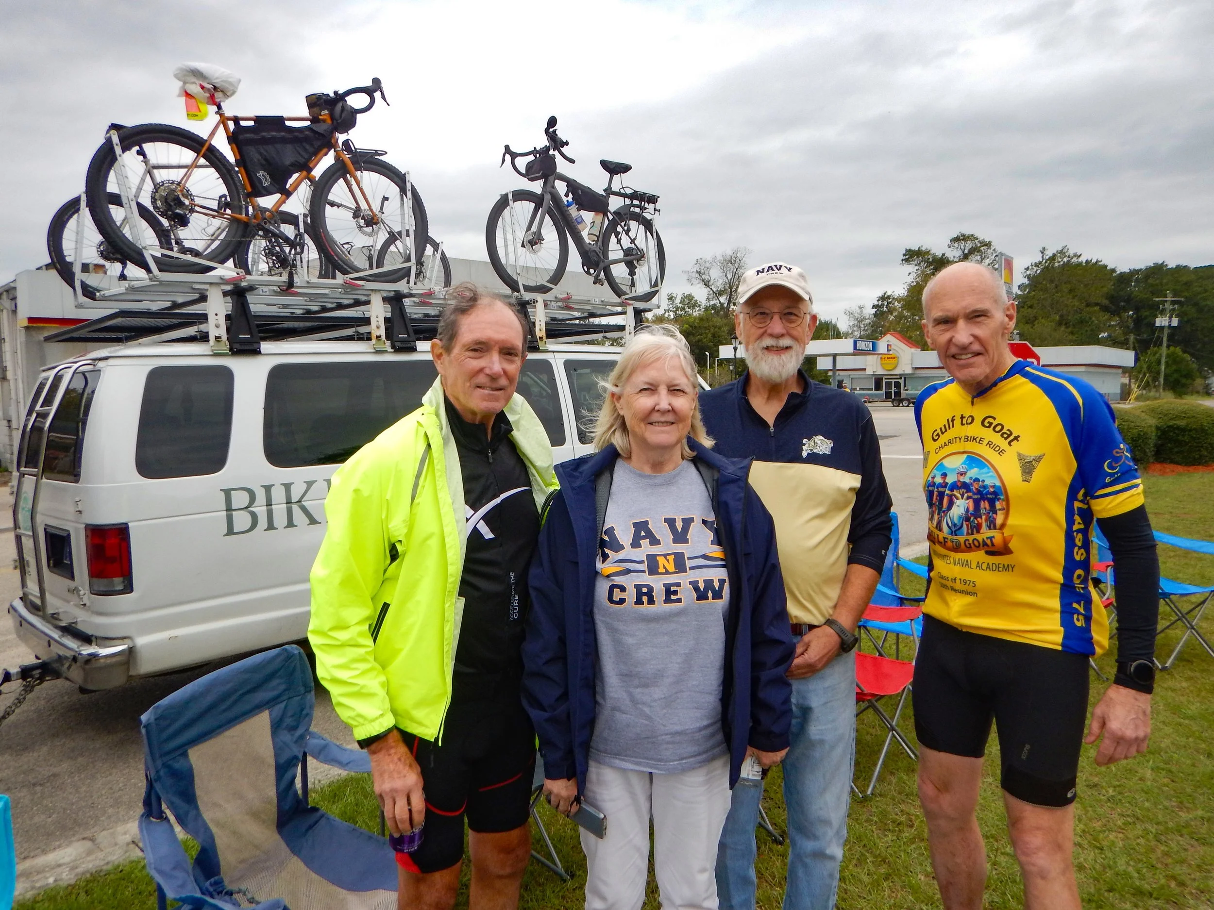 Phil and Debbie Troy joined us for lunch