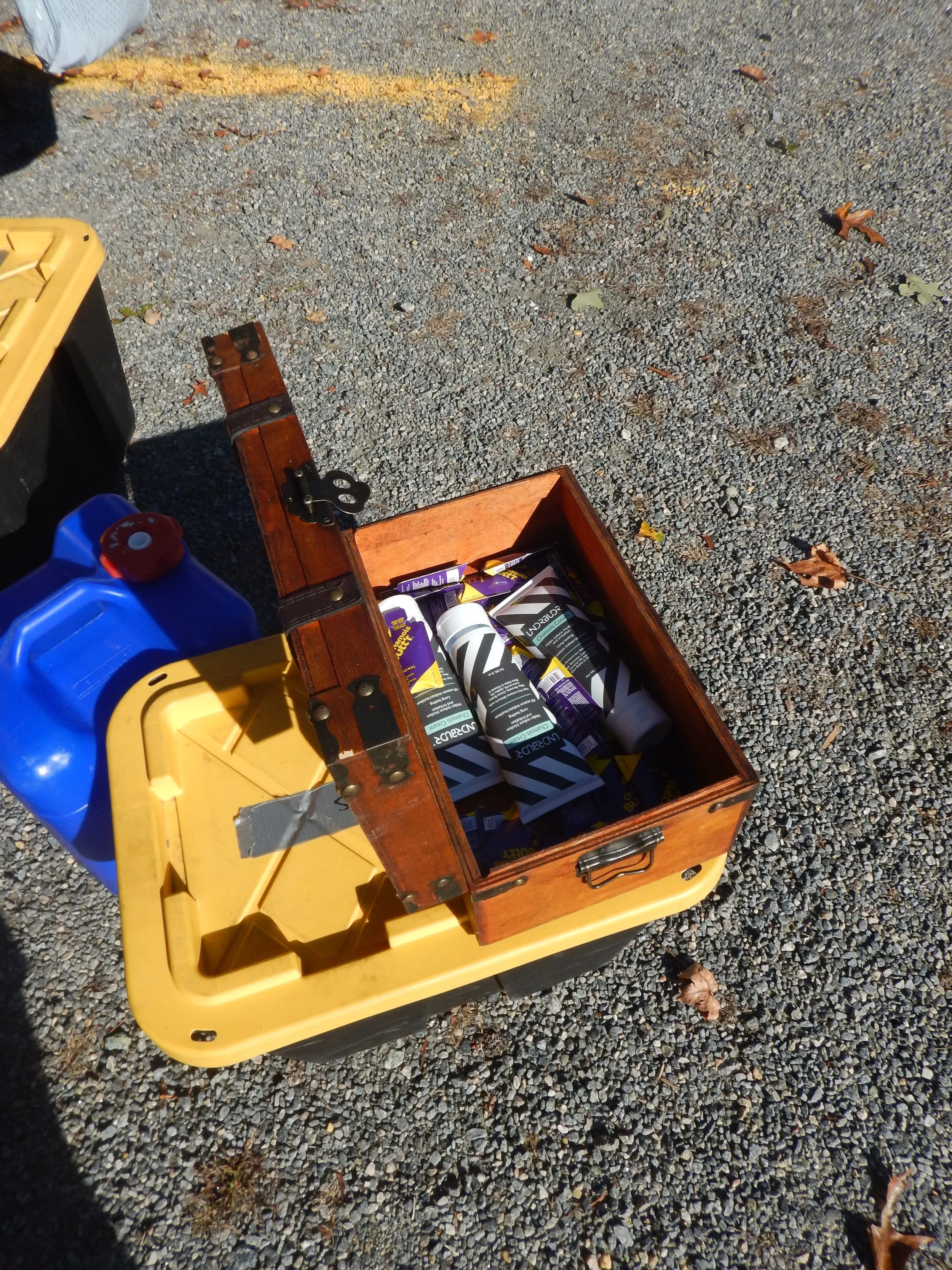 Sea chest of Chamois Butt'r and Underbutter