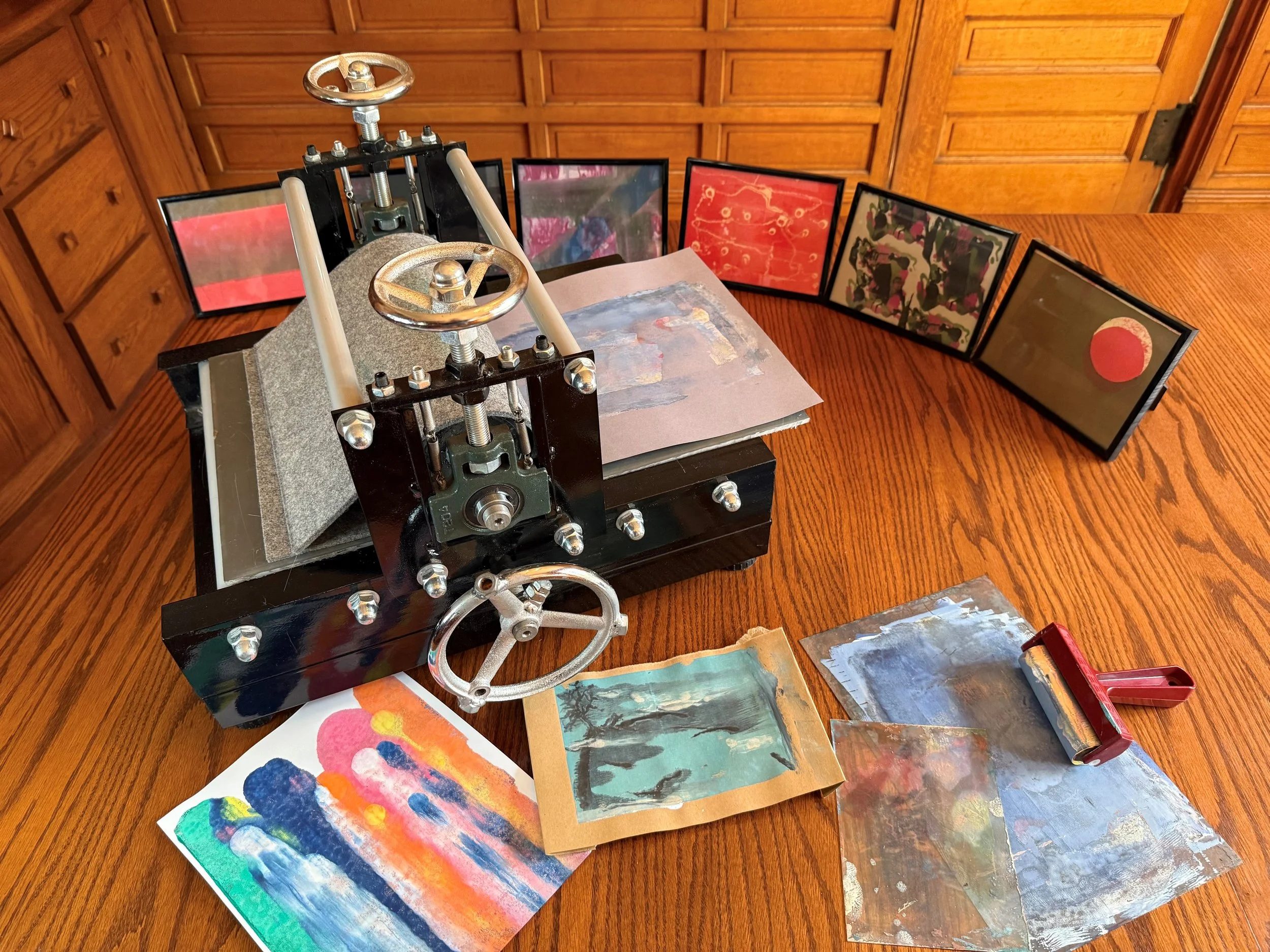 Monotype Printmaking Classes