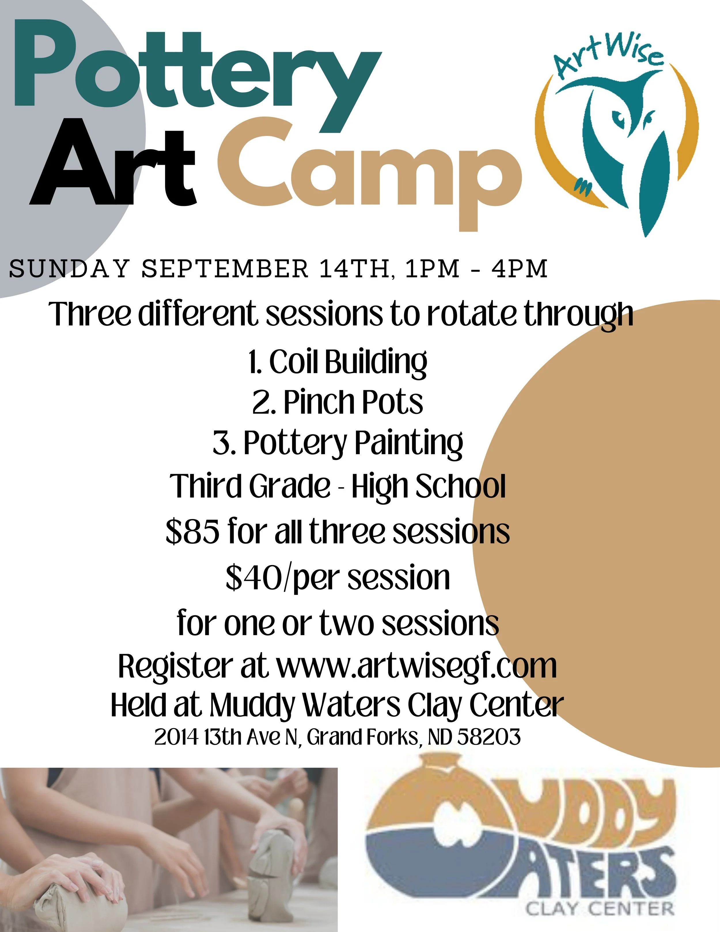 Pottery Art Camp