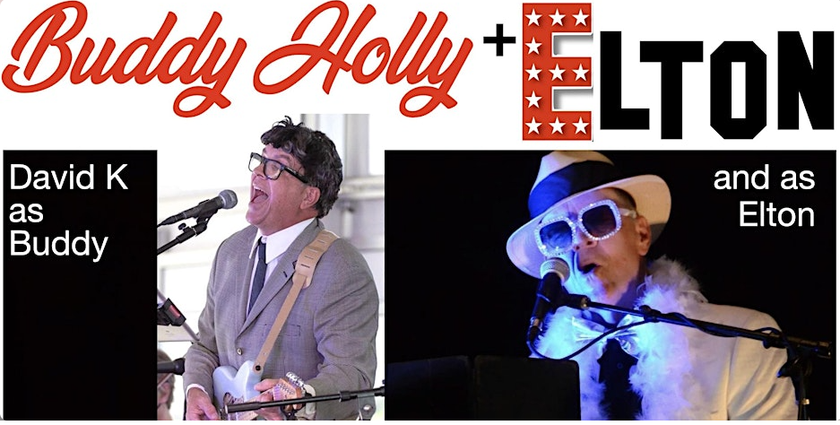 2 Stars, 2 Sets, 1 Show - David K as Buddy Holly/Elton John