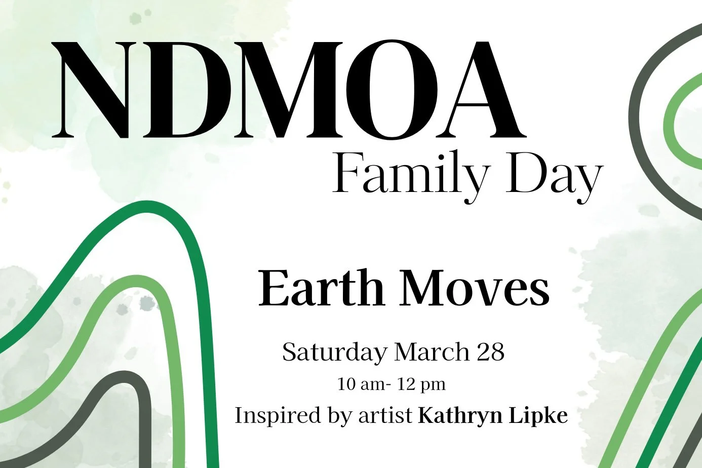 NDMOA: Family Day - Earth Moves