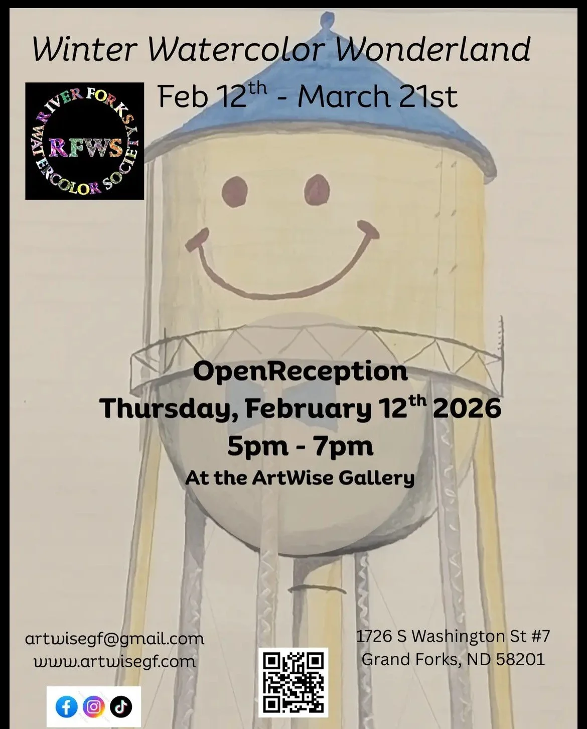 Winter Watercolor Wonderland