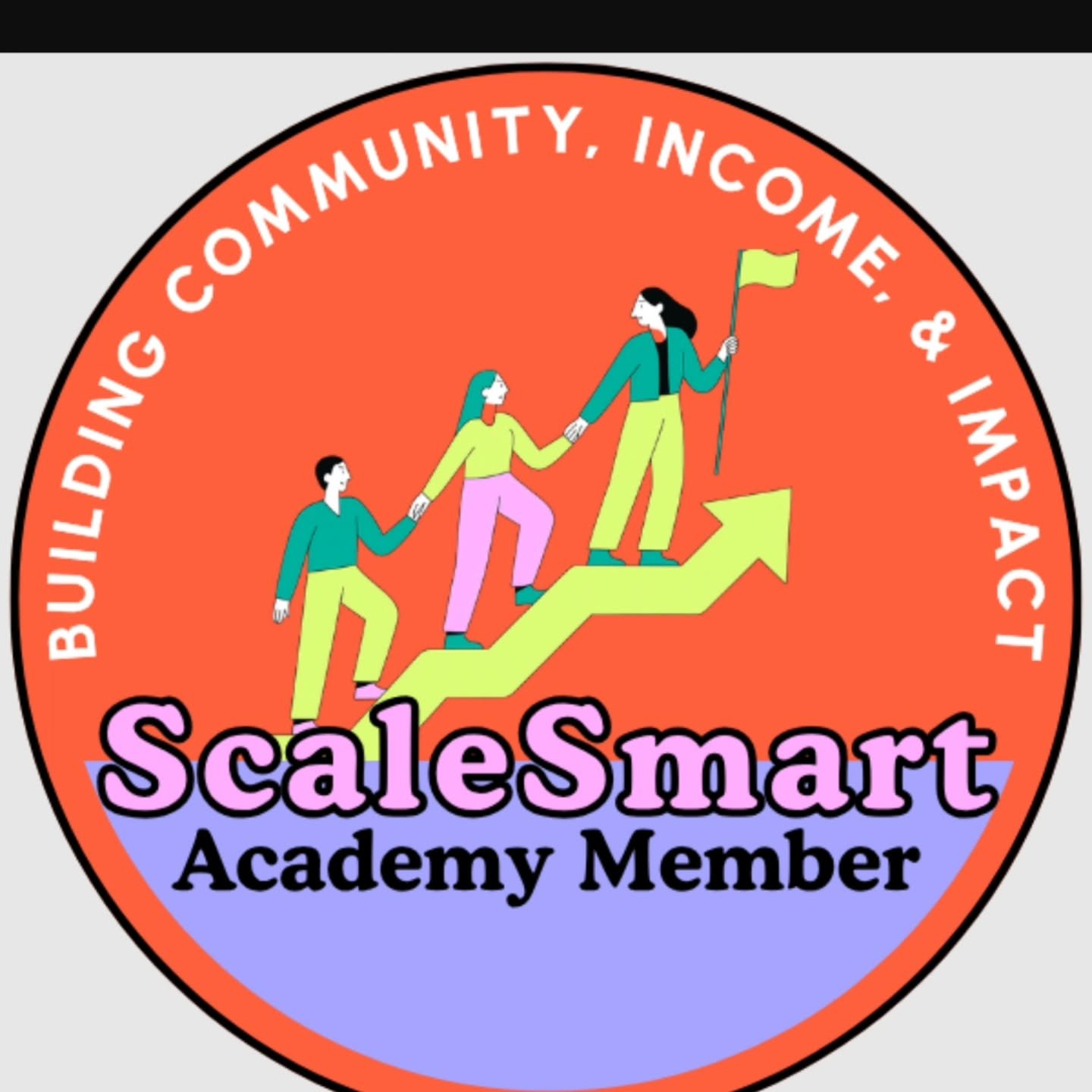 ScaleSmart Academy is a program that teaches clinicians how to earn beyond direct service! It's a movement towards increasing our earning potential,  value &amp; impact... not to mention building a community! I am proud to be a member! @cuedcreative