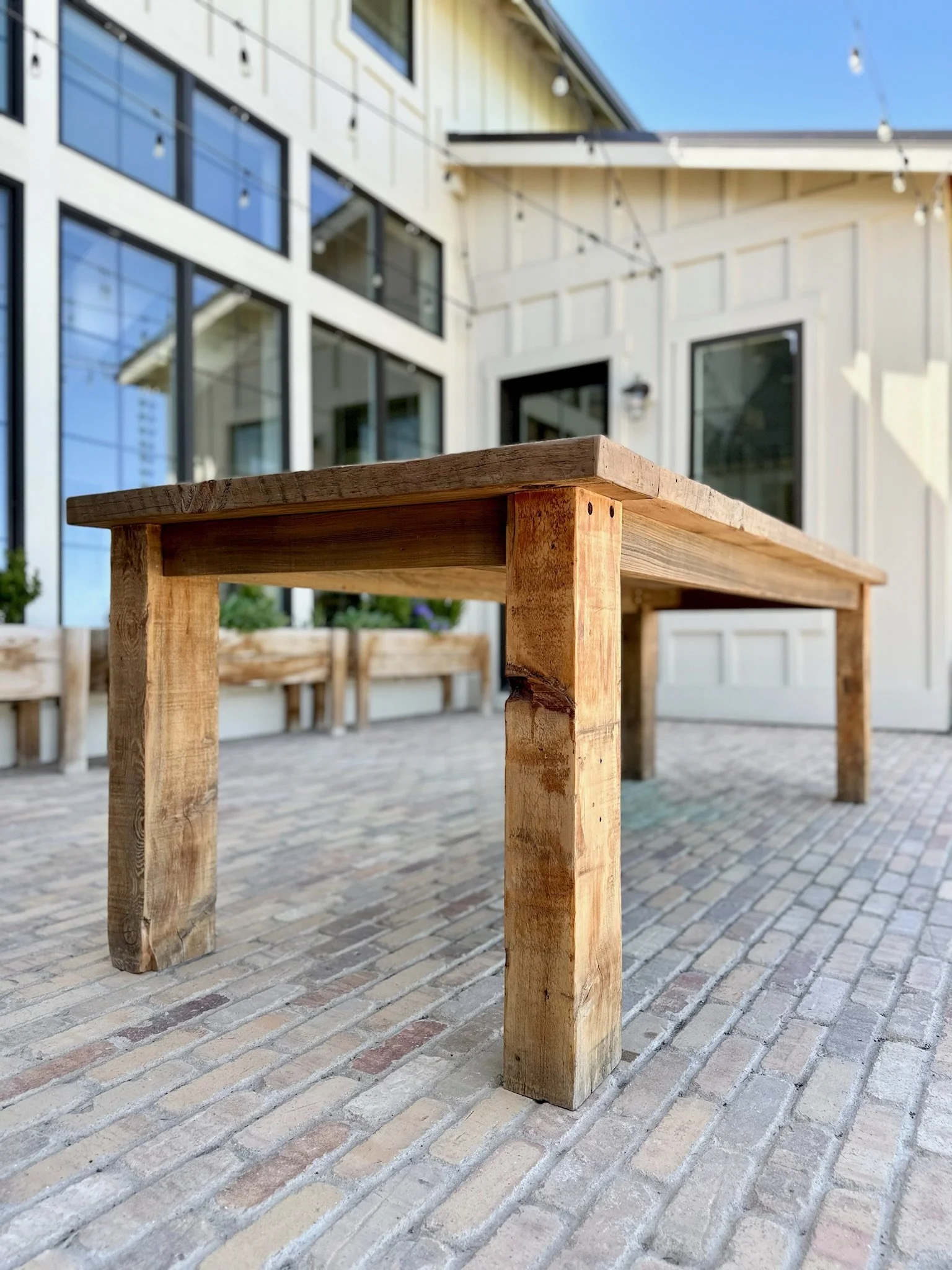 Farmhouse Style Dining Table