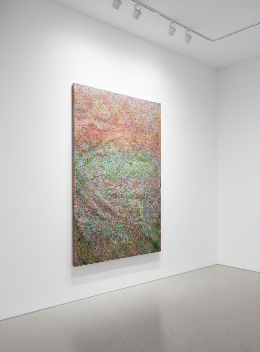 Visual contemporary artist Kira Somerset Painting - Til' It Works