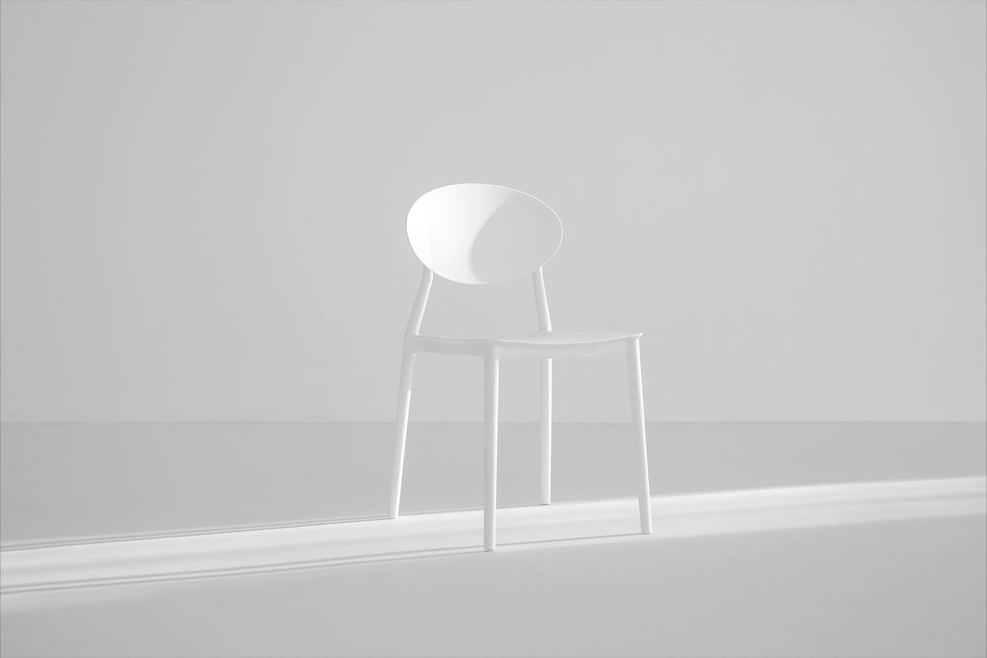 Modern 3D-printed furniture with innovative design, sustainable materials, and sculptural aesthetic for contemporary interiors