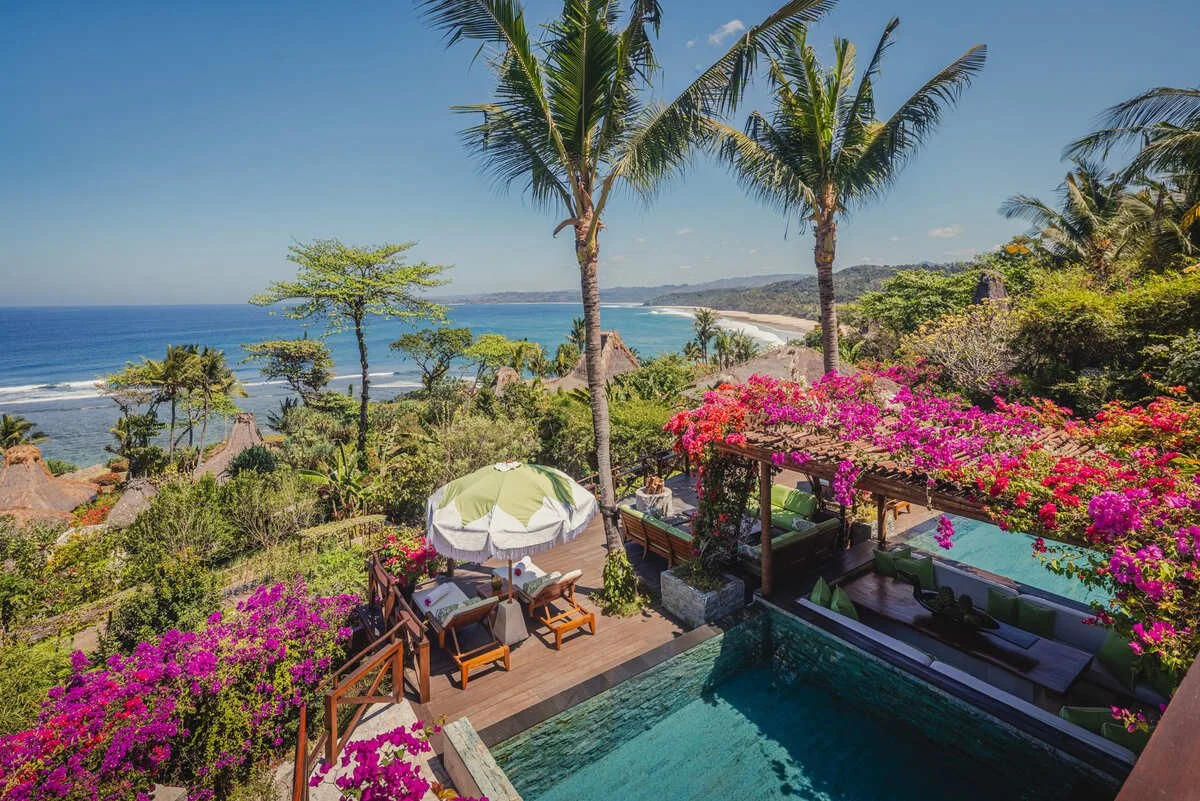 Nihi Sumba Indonesia Suite overlooking the beach
