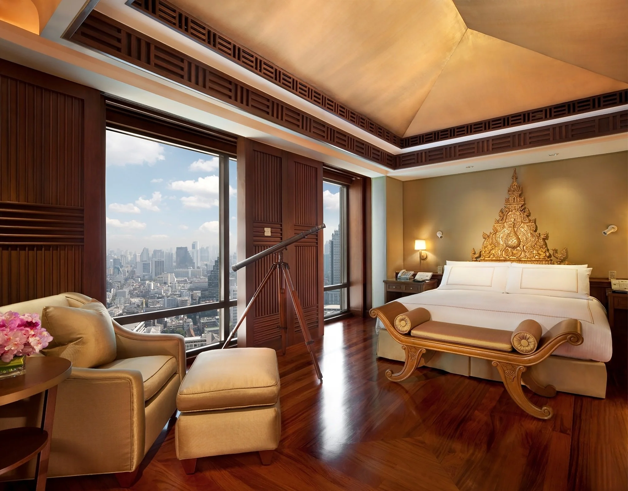 The Peninsula Bangkok Thai Suite- Credit- The Peninsula Hotels.