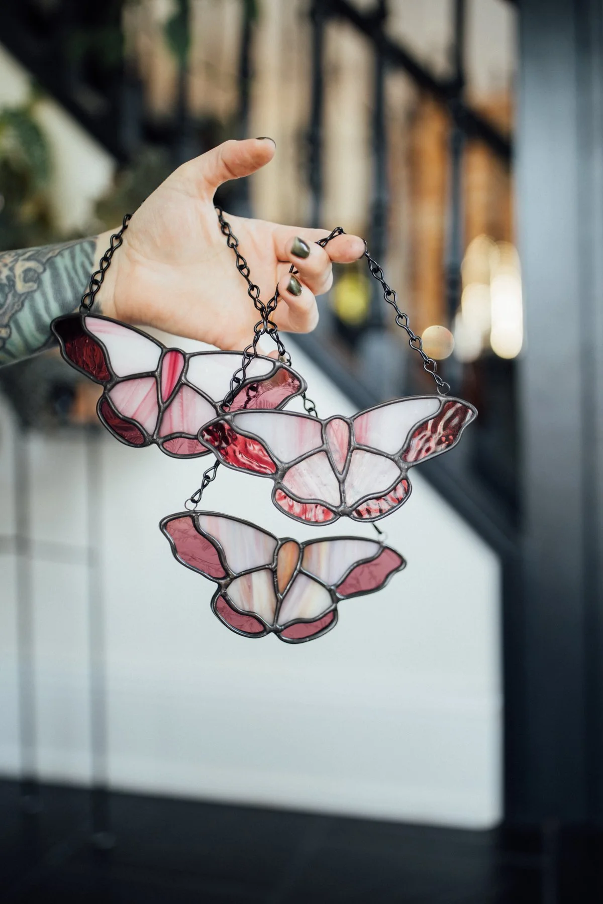 pink moth - mini (drop down color choice!)