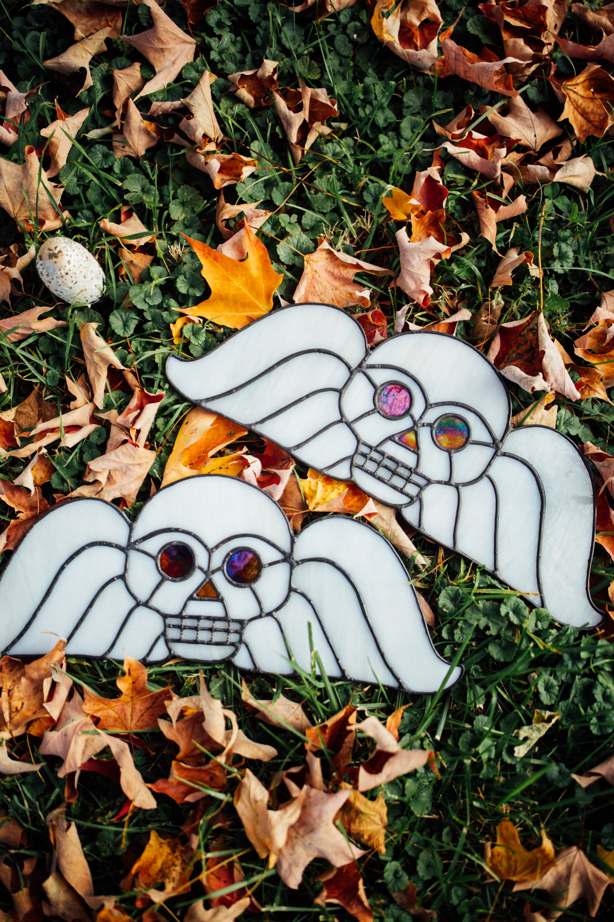 winged skull