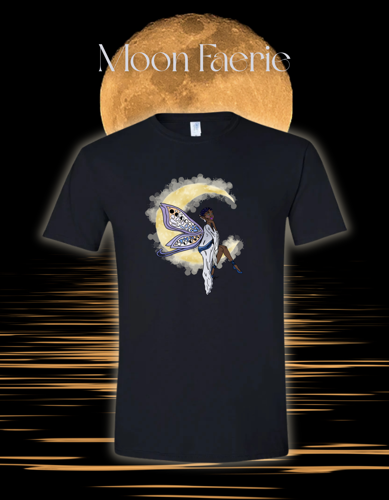 The Moon Fairy- Black Tee Cover Graphic.png