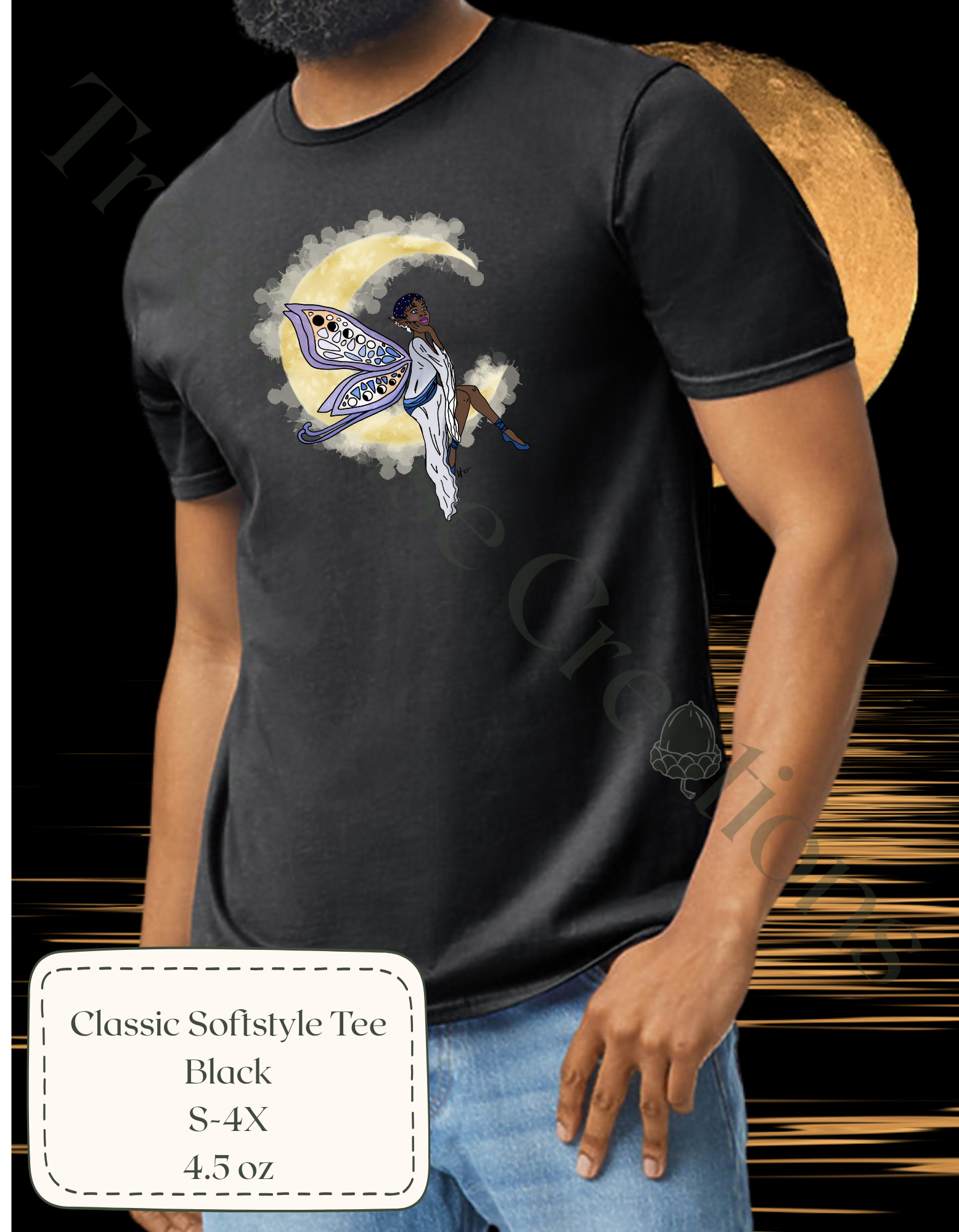 The Moon Fairy- Black Tee.png
