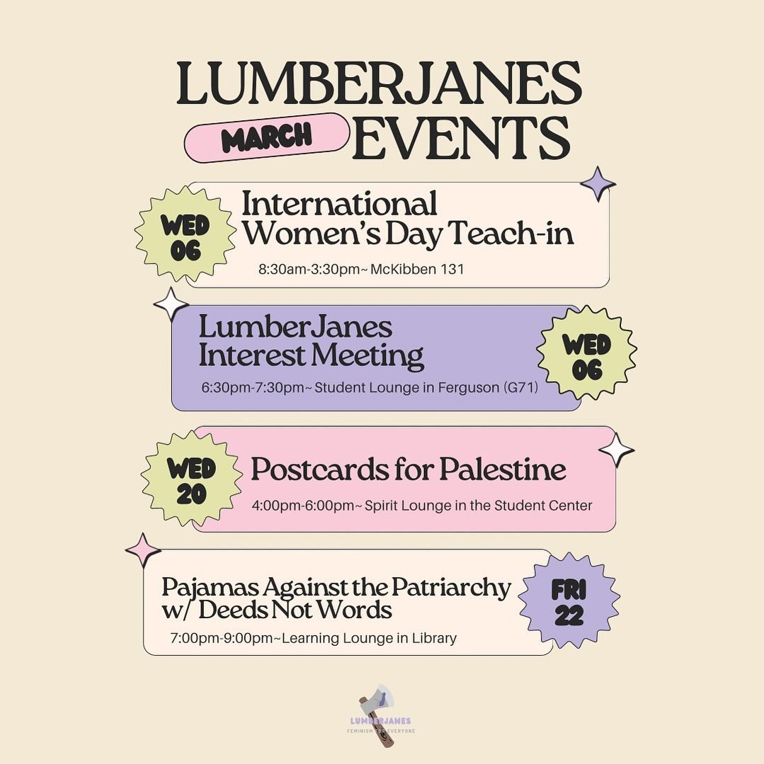March events💜