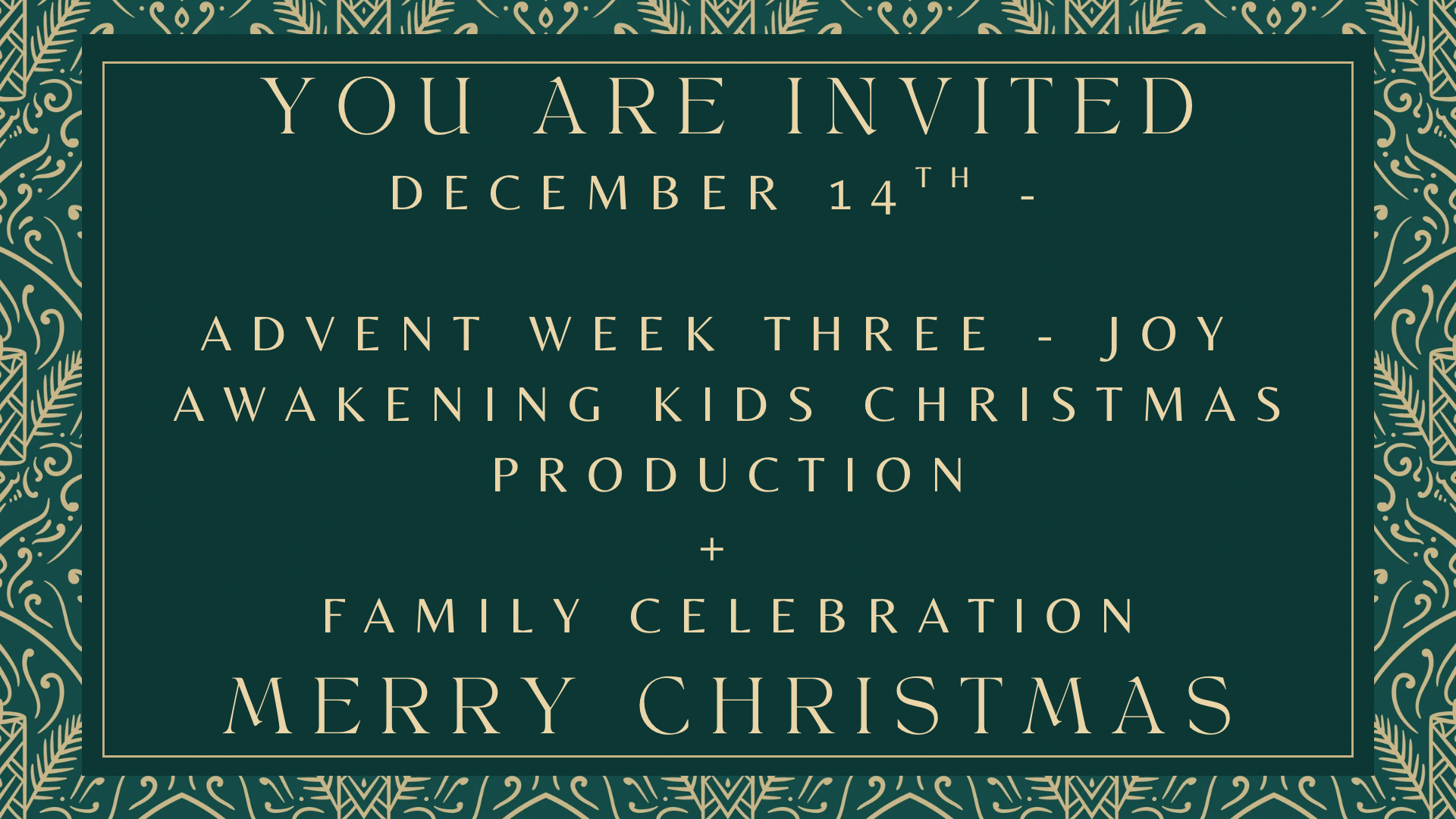 Advent Week 3