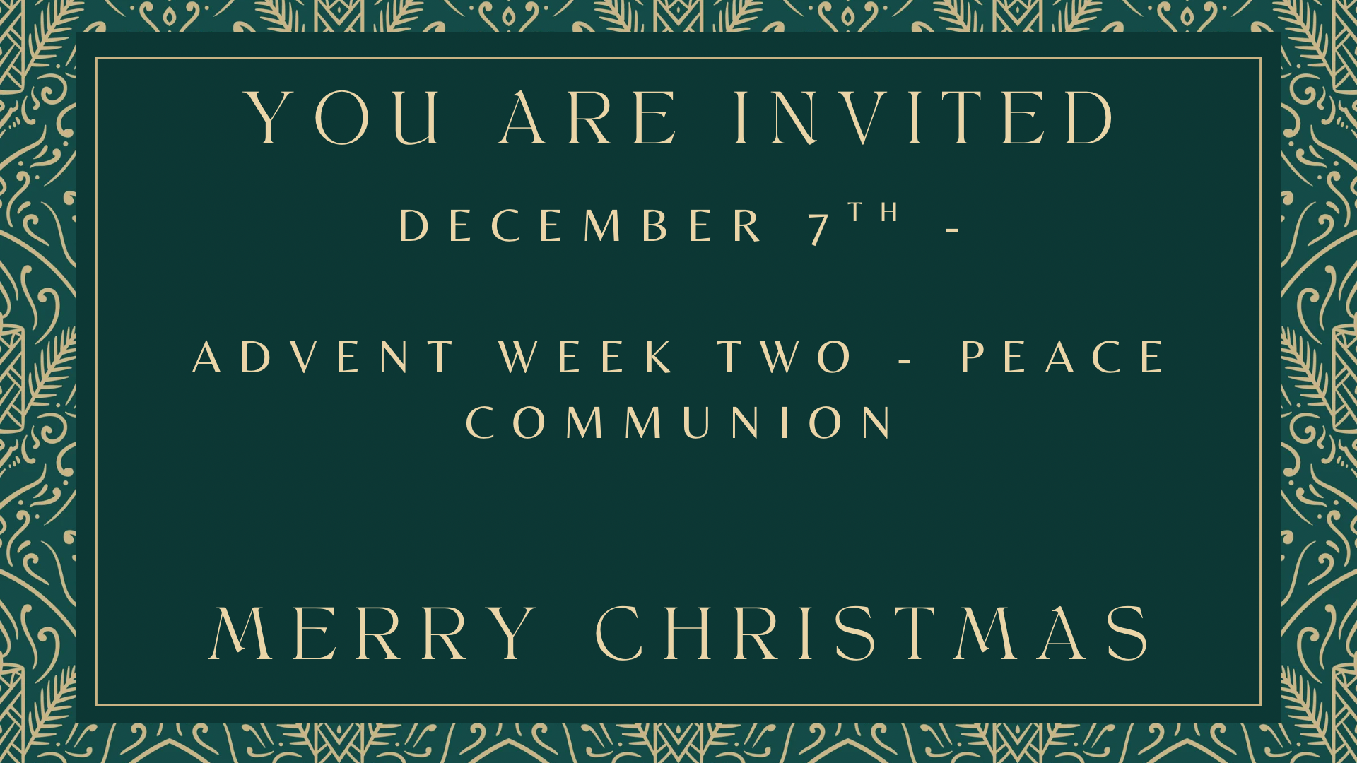 Advent Week 2