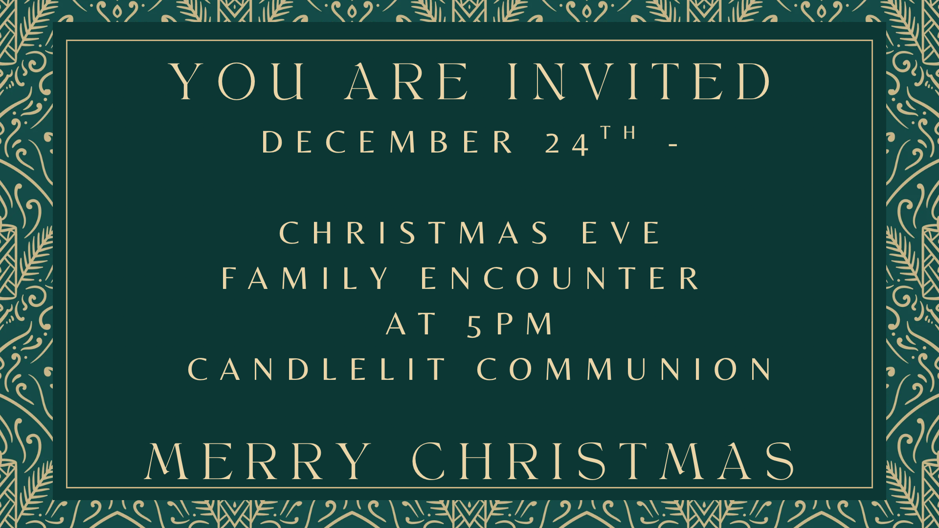 Christmas Eve Encounter