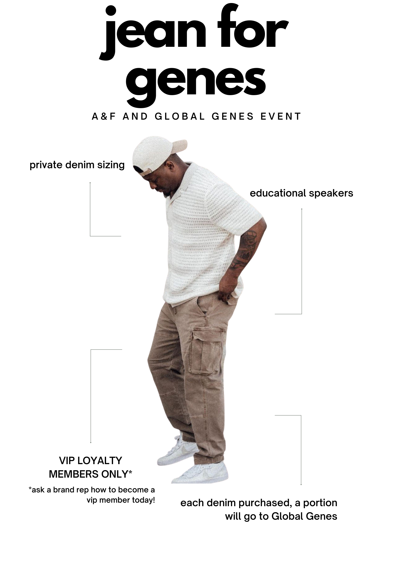 Jeans for Genes- Social Media Mockup Post