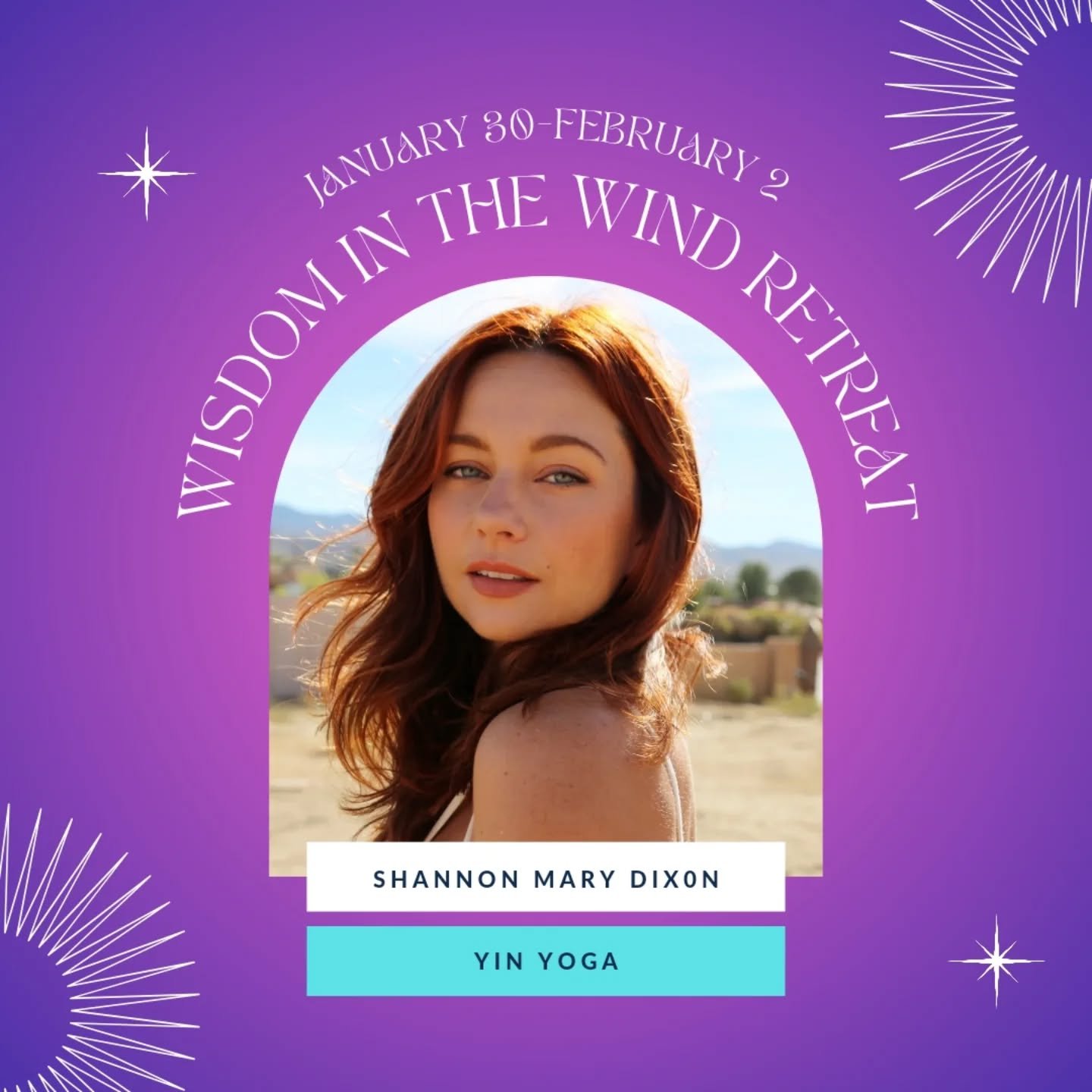 Wisdom In The Wind retreat yin yoga will be provided by the stunning @shannmarydix. Welcome, Shannon! ✨
🔸Shannon is a passionate RYT-certified yoga / fitness instructor and wellness practitioner dedicated to empowering others. Channeling her backgr