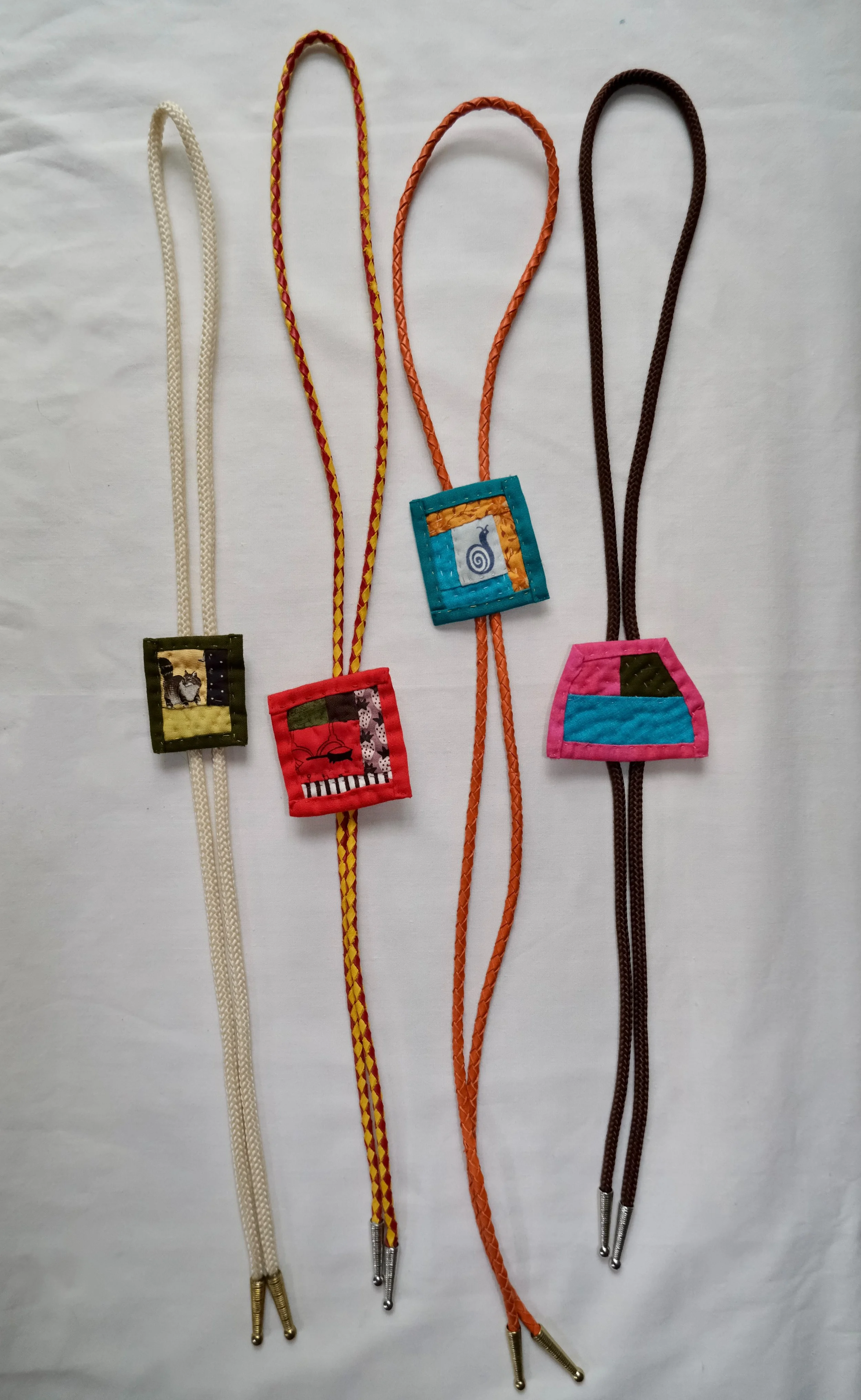 Micro Quilt Bolo Ties