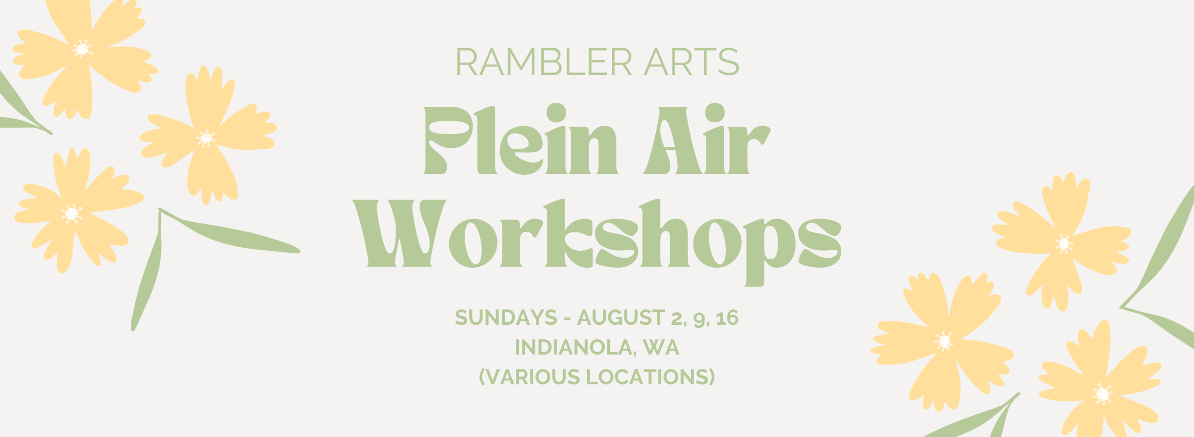 Plein Air Workshops