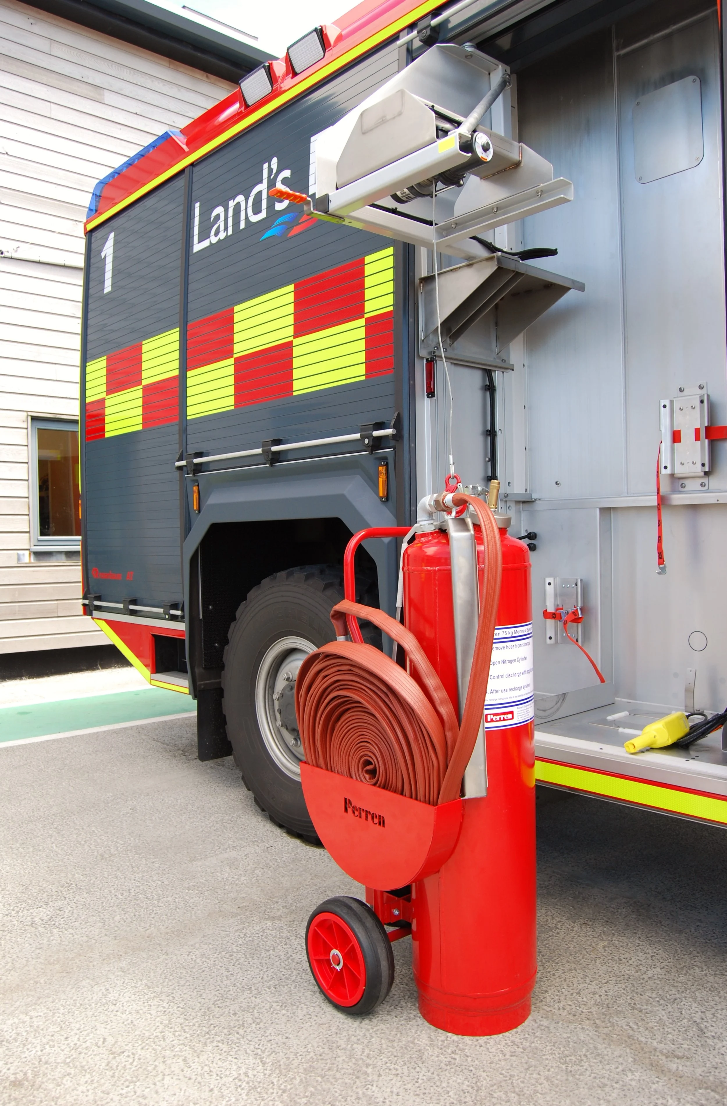 Powder Firefighting System Perren Engineering - Dry Powder Firefighting Systems — Perren Engineering